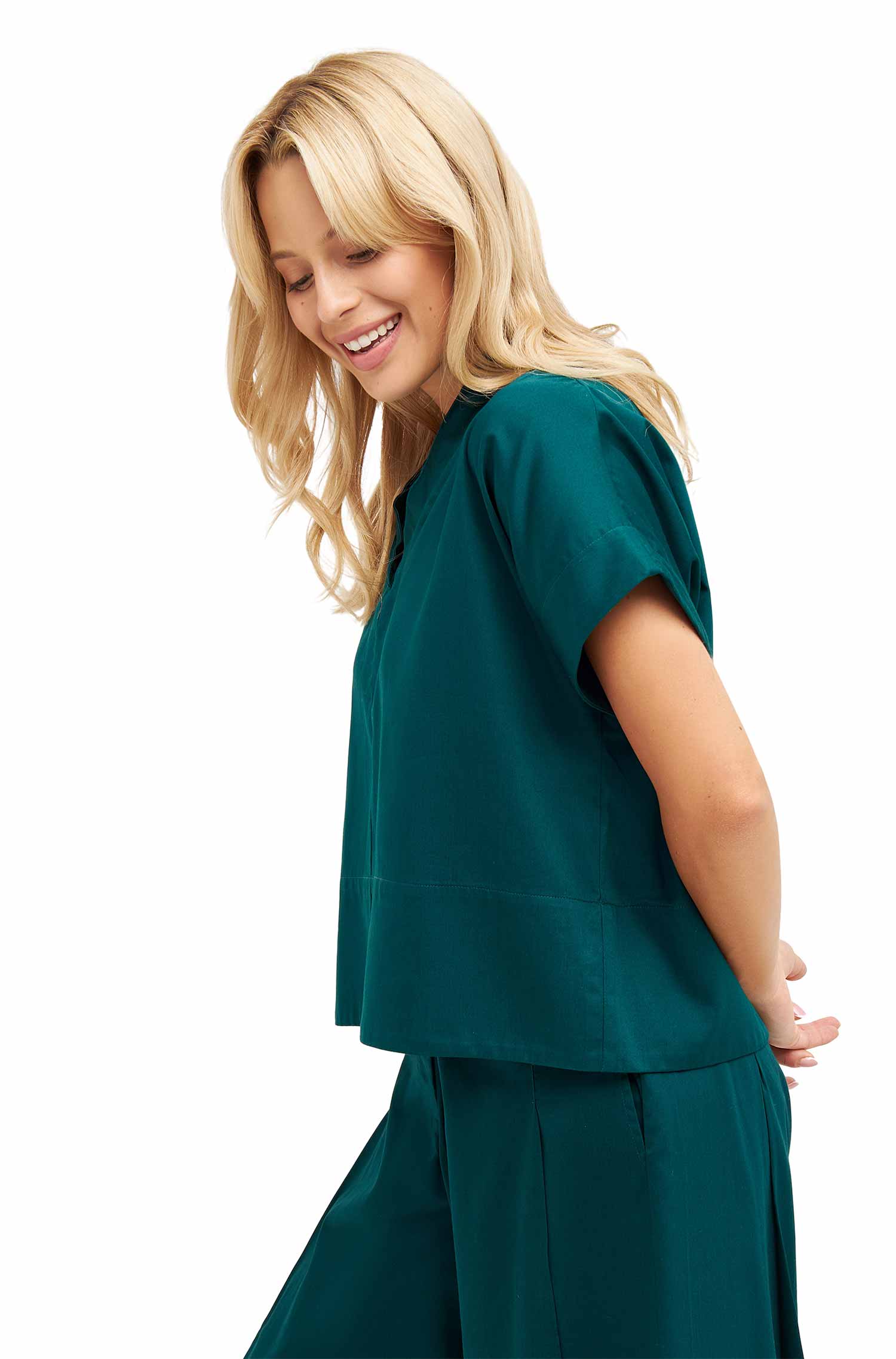Bluse MARA aus 100% Pima-Bio-Baumwolle