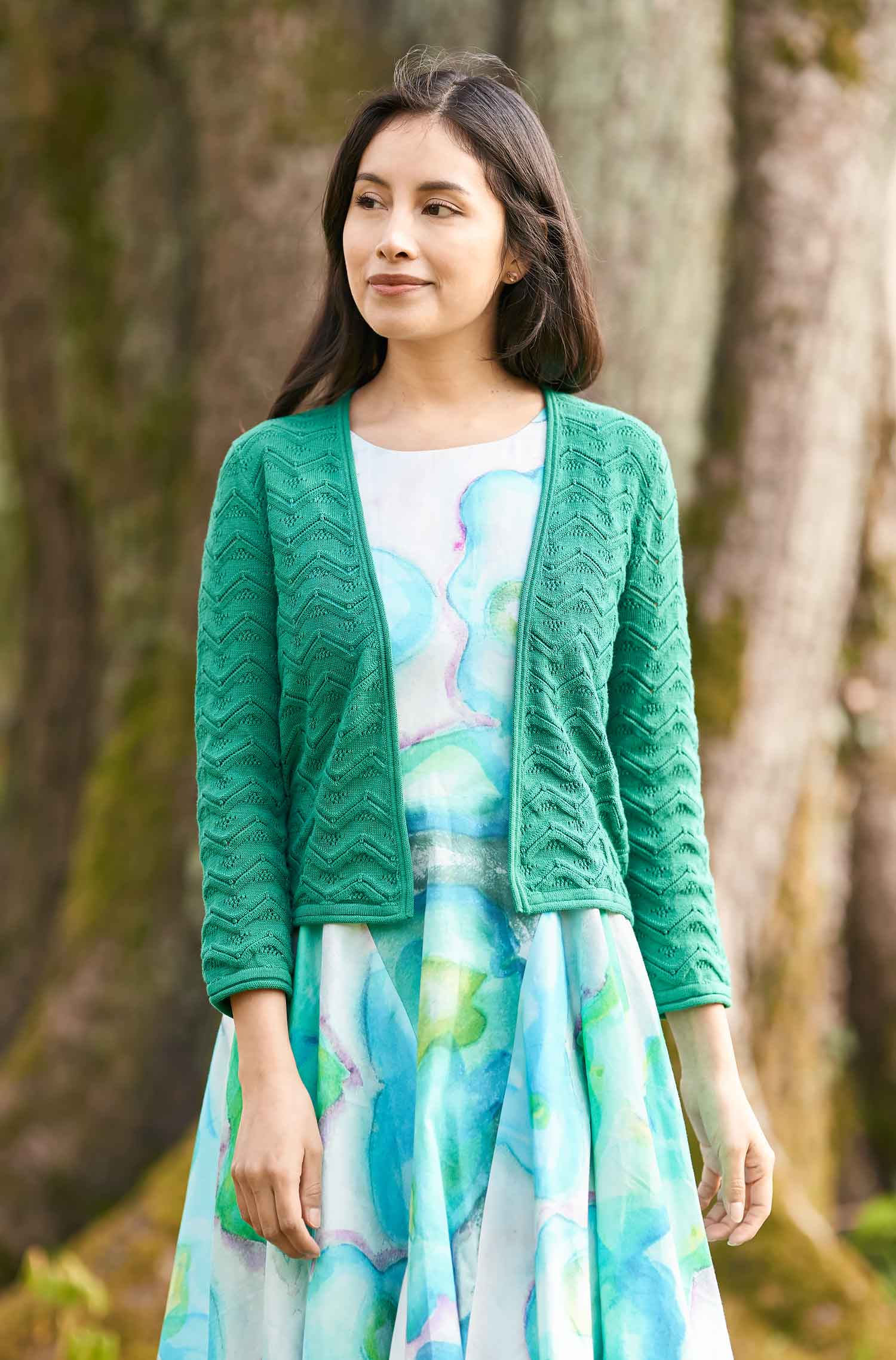 Bolero CLARA aus Pima Baumwolle