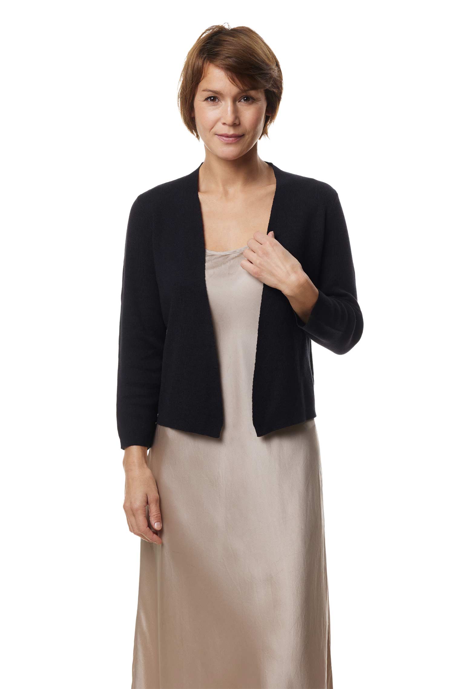 Bolero CLARA aus Pima-Bio-Baumwolle