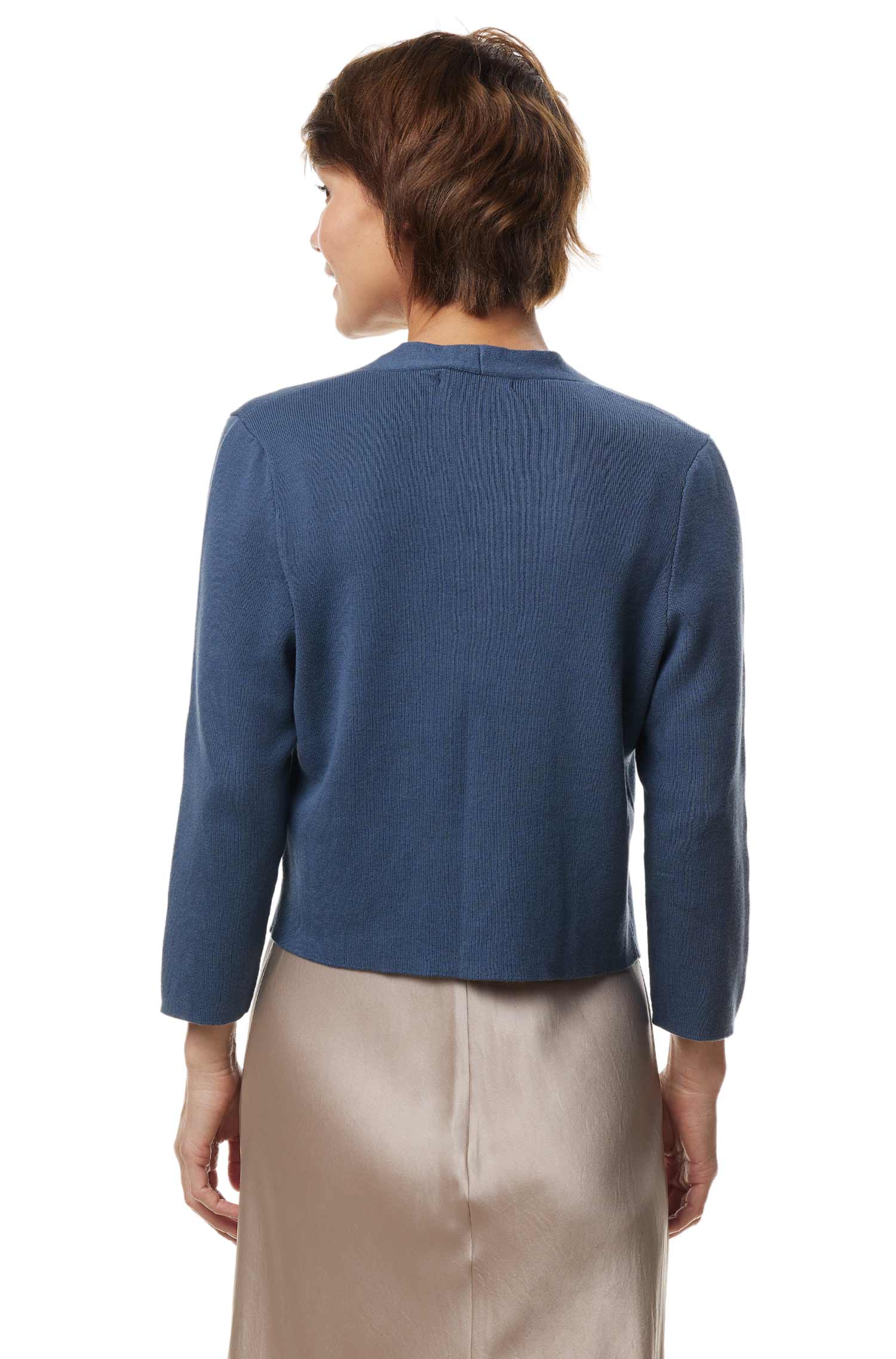 Bolero CLARA aus Pima-Bio-Baumwolle