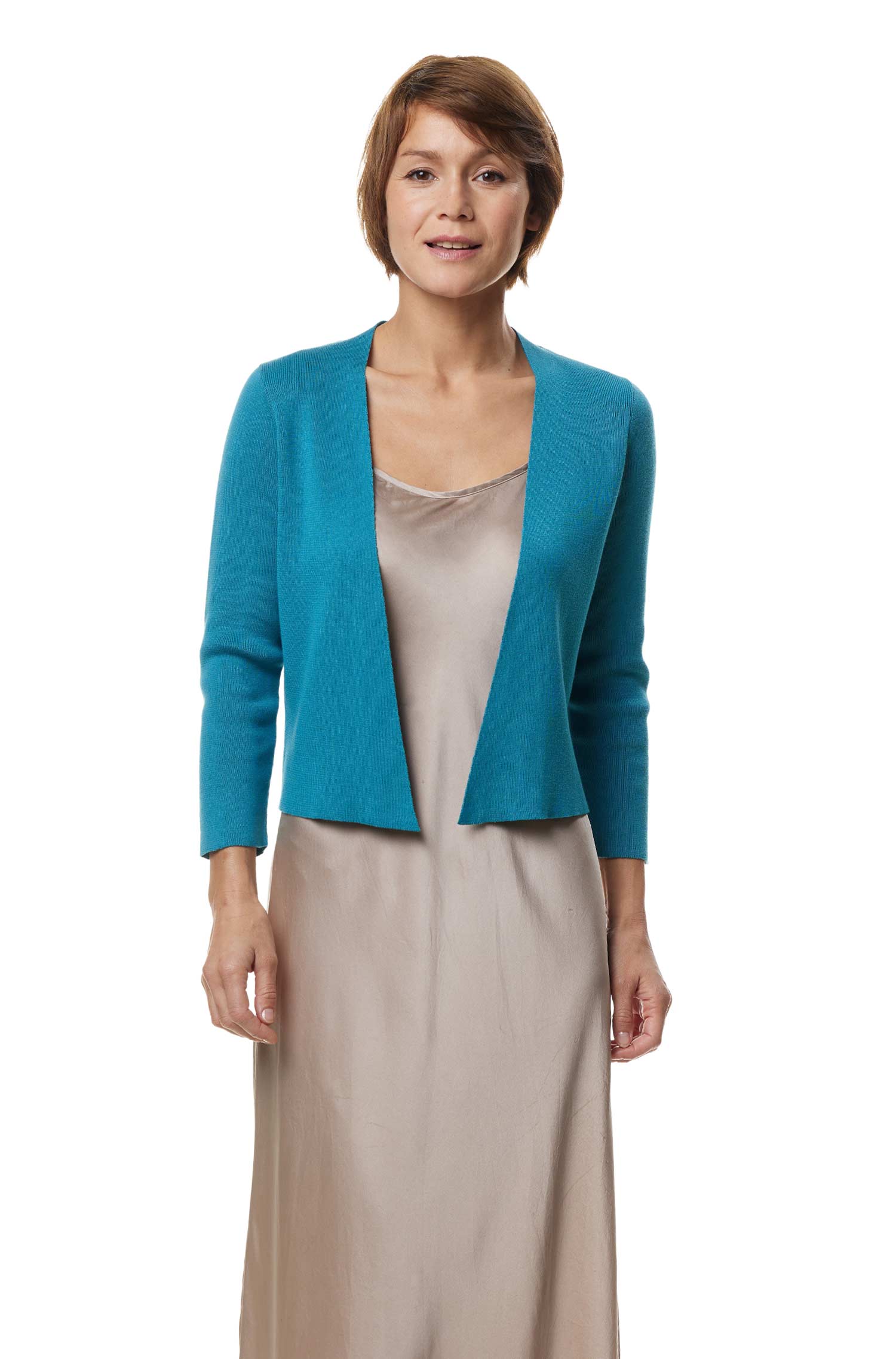 Bolero CLARA aus Pima-Bio-Baumwolle