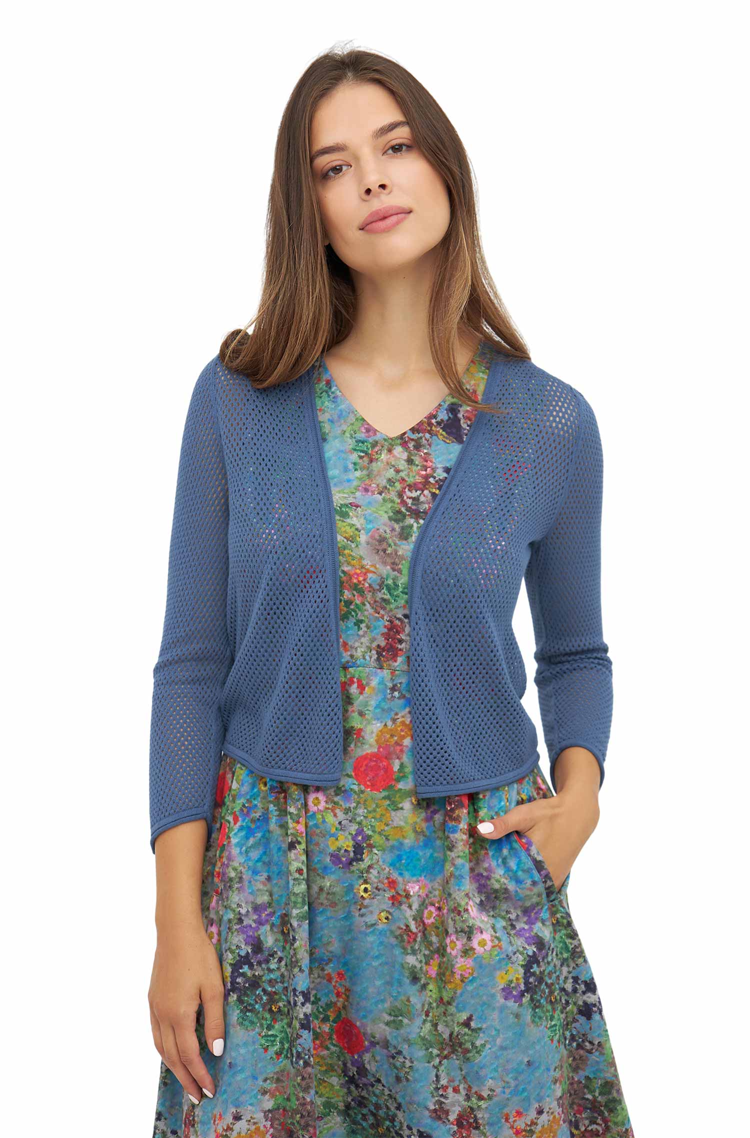Bolero GALA made of Royal Alpaca-cotton mix