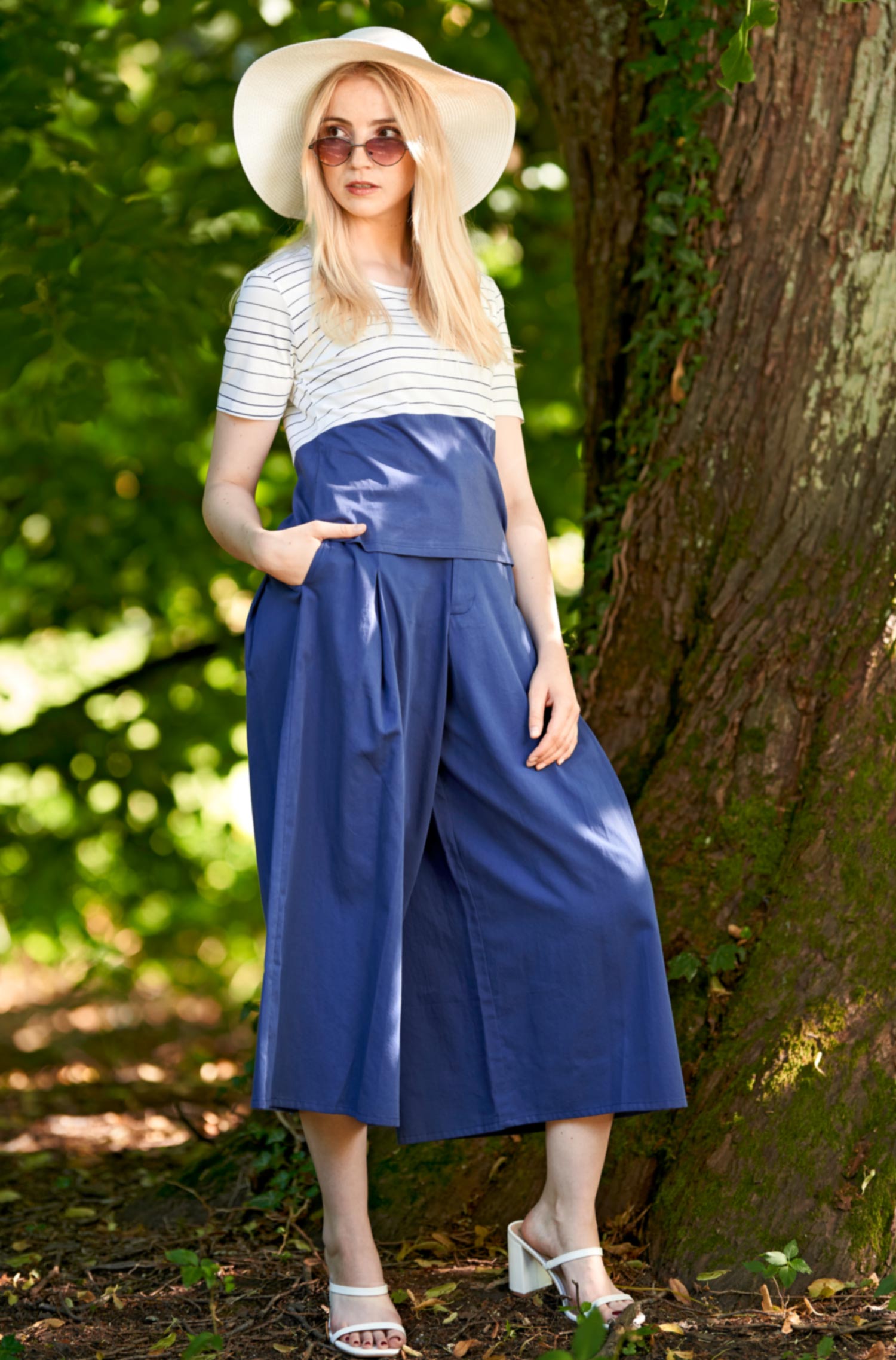 Culotte-Hose ANNA aus Bio-Pima-Baumwolle für Damen