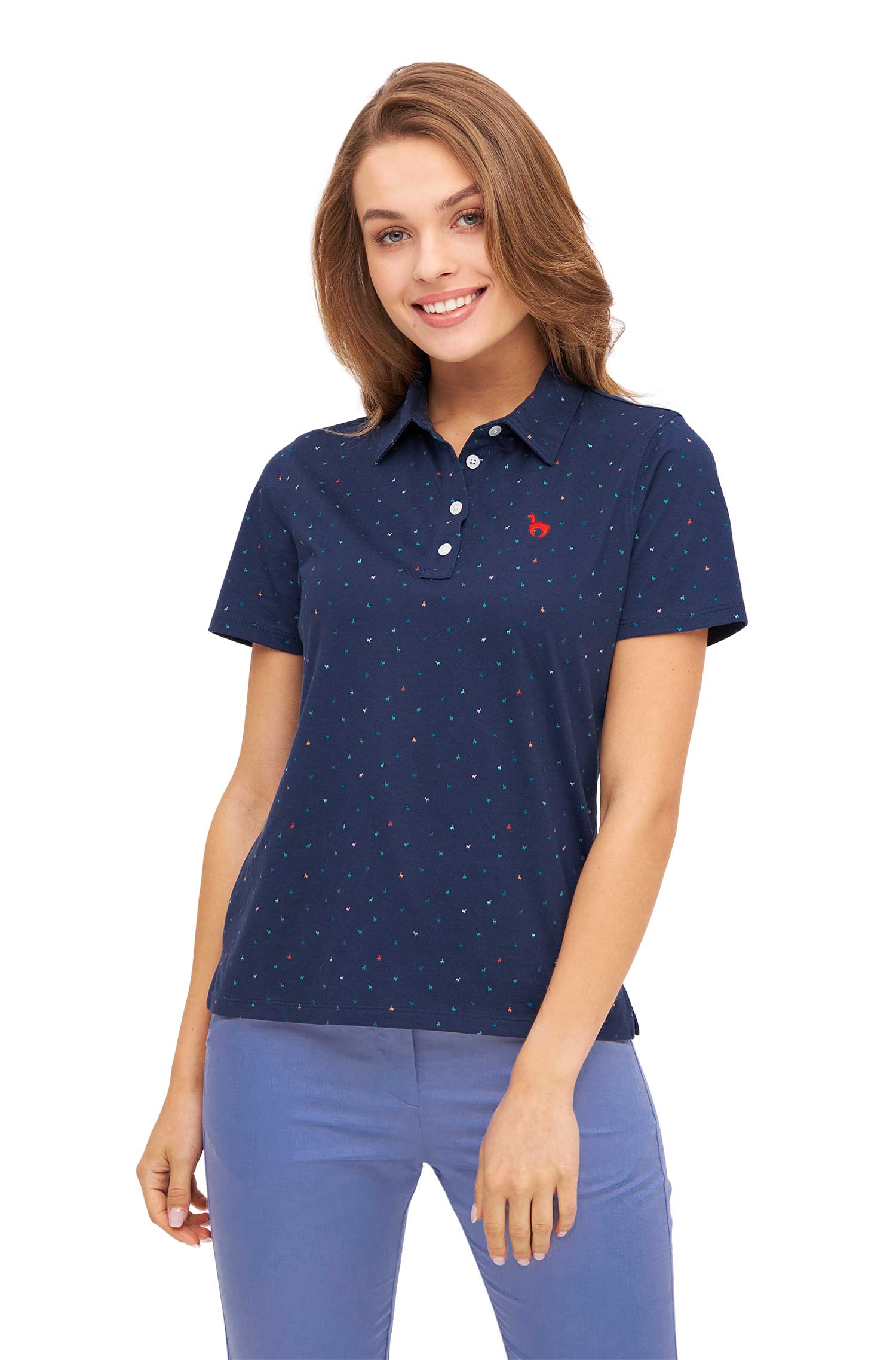 Damen Polo-Shirt ALPAQUITAS aus Bio-Pima-Baumwolle