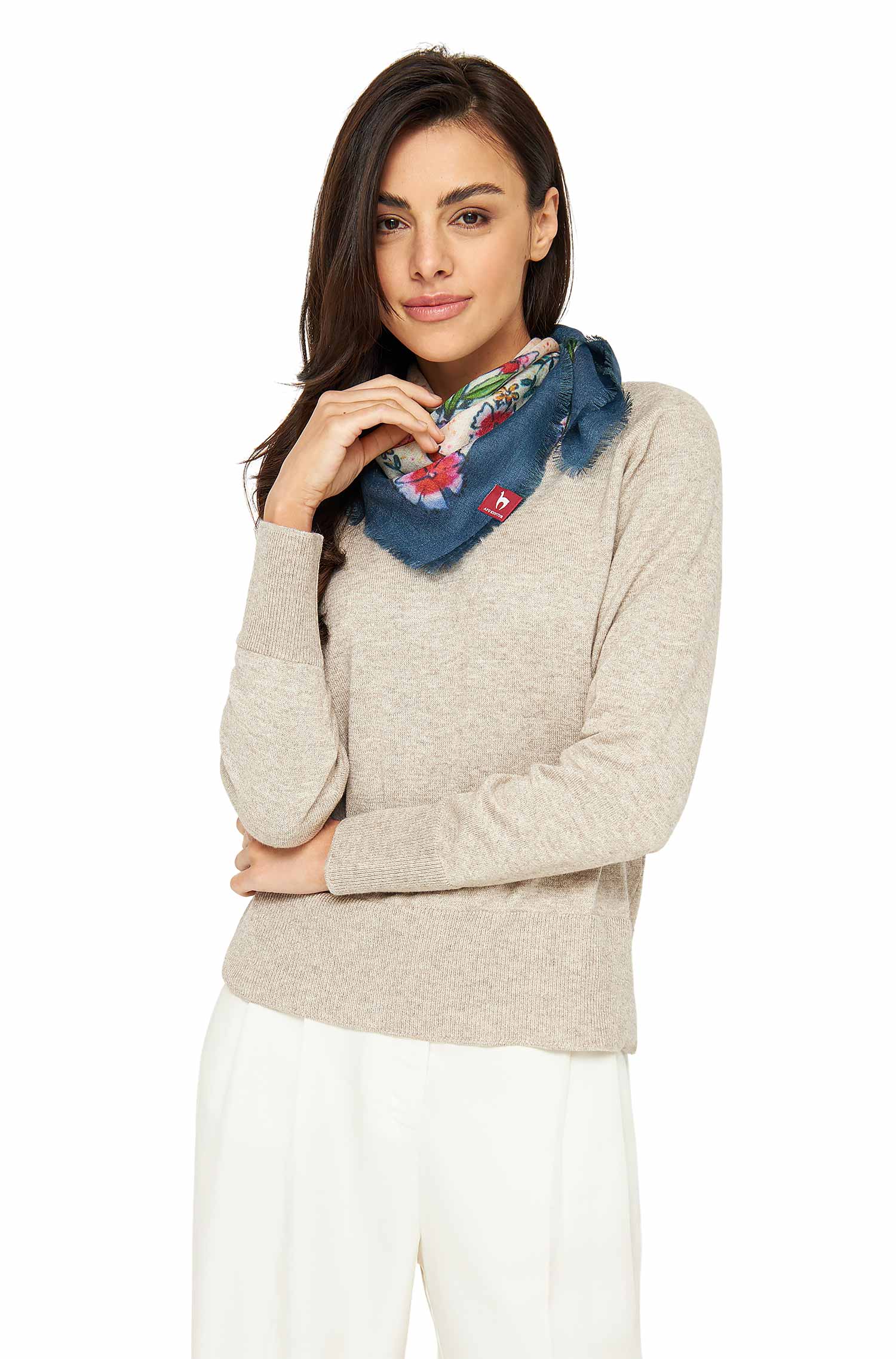 Foulard Tuch NANITA aus Baby-Alpaka-Seide-Mix