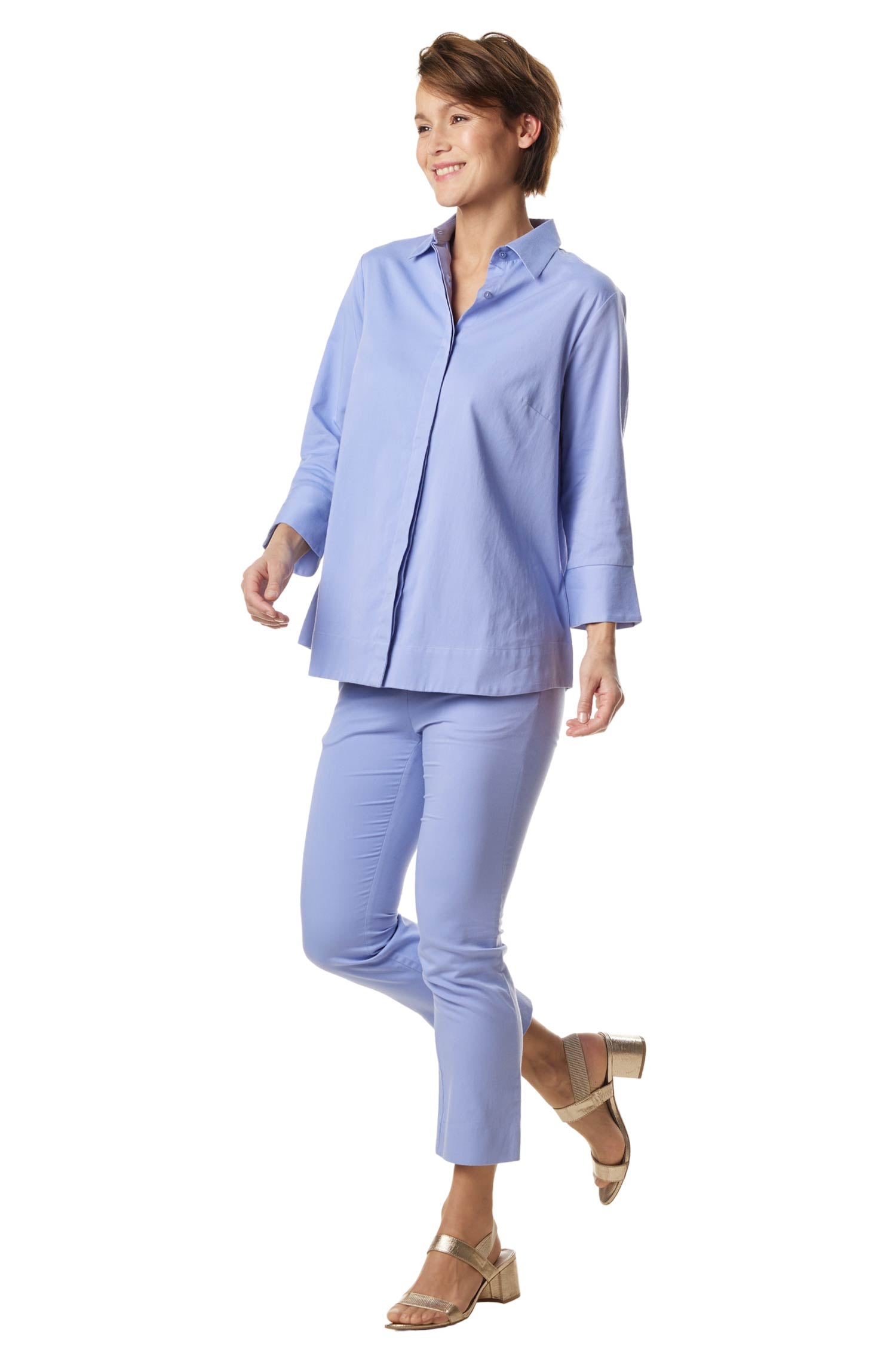 Hose KIRA aus 100% Bio-Pima-Baumwolle für Damen
