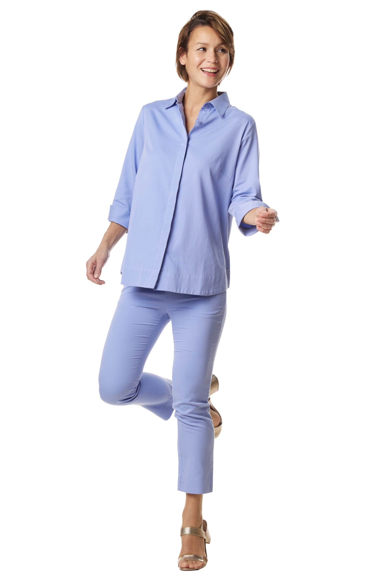 Hose KIRA aus 100% Bio-Pima-Baumwolle für Damen