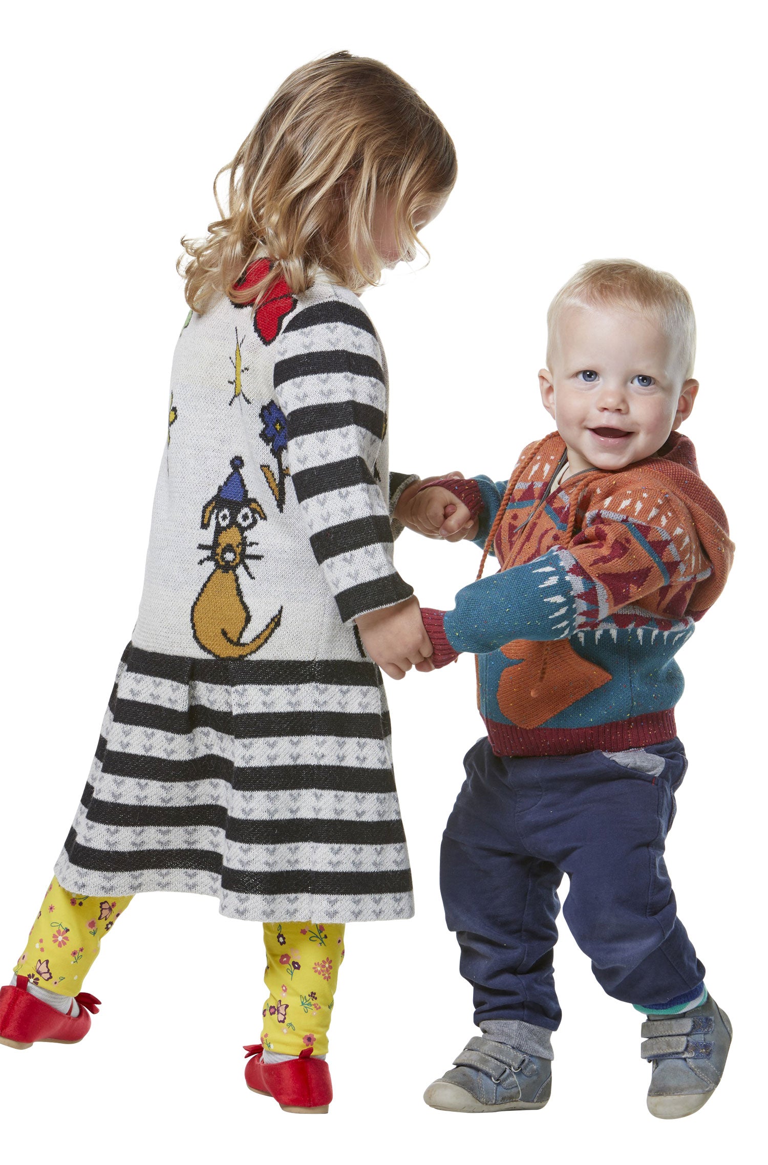 Kleid AMOR für Kinder aus 70% Baumwolle & 30% Baby Alpaka
