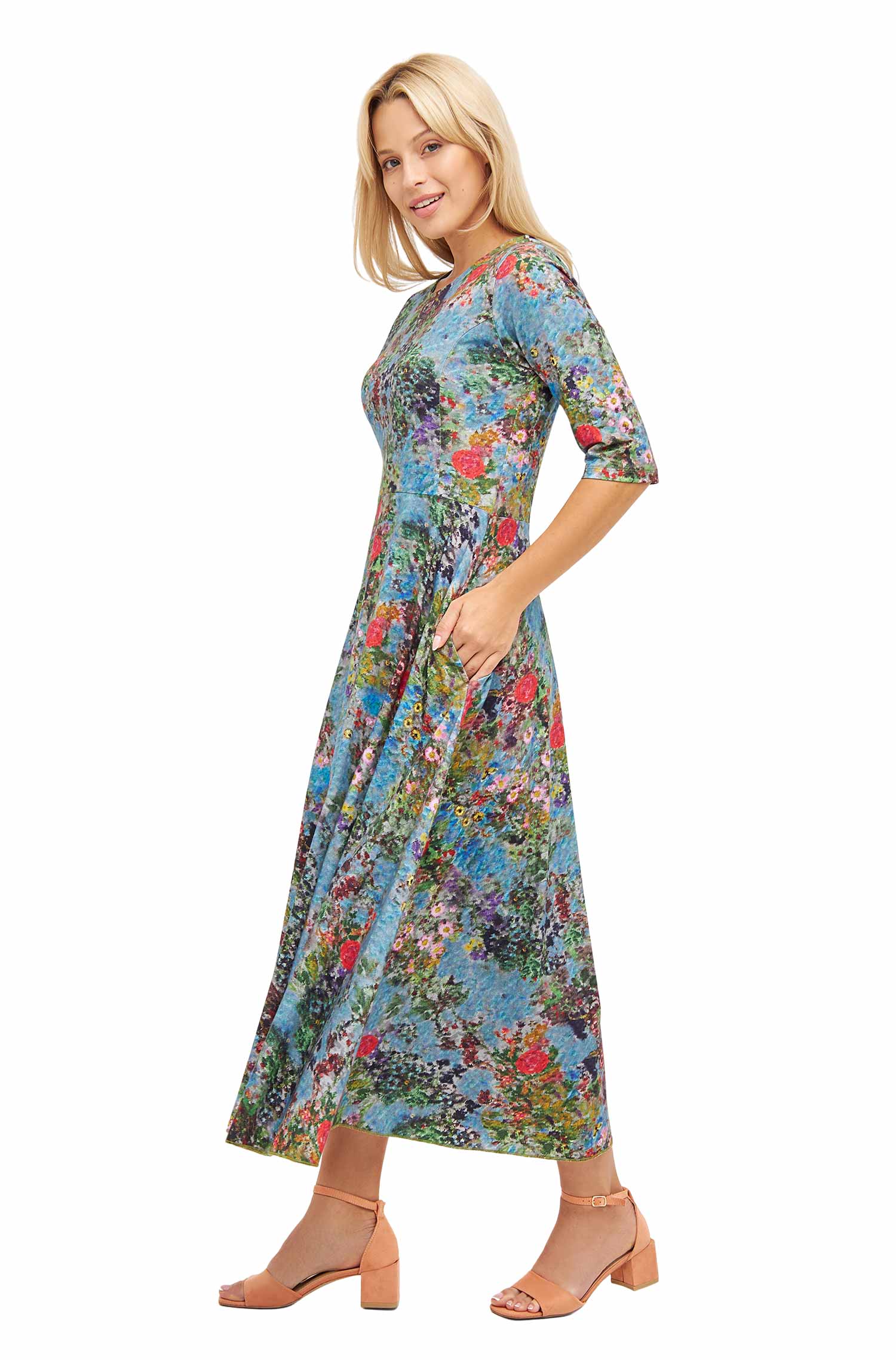 Kleid SALMA aus 100% Bio-Pima-Baumwolle