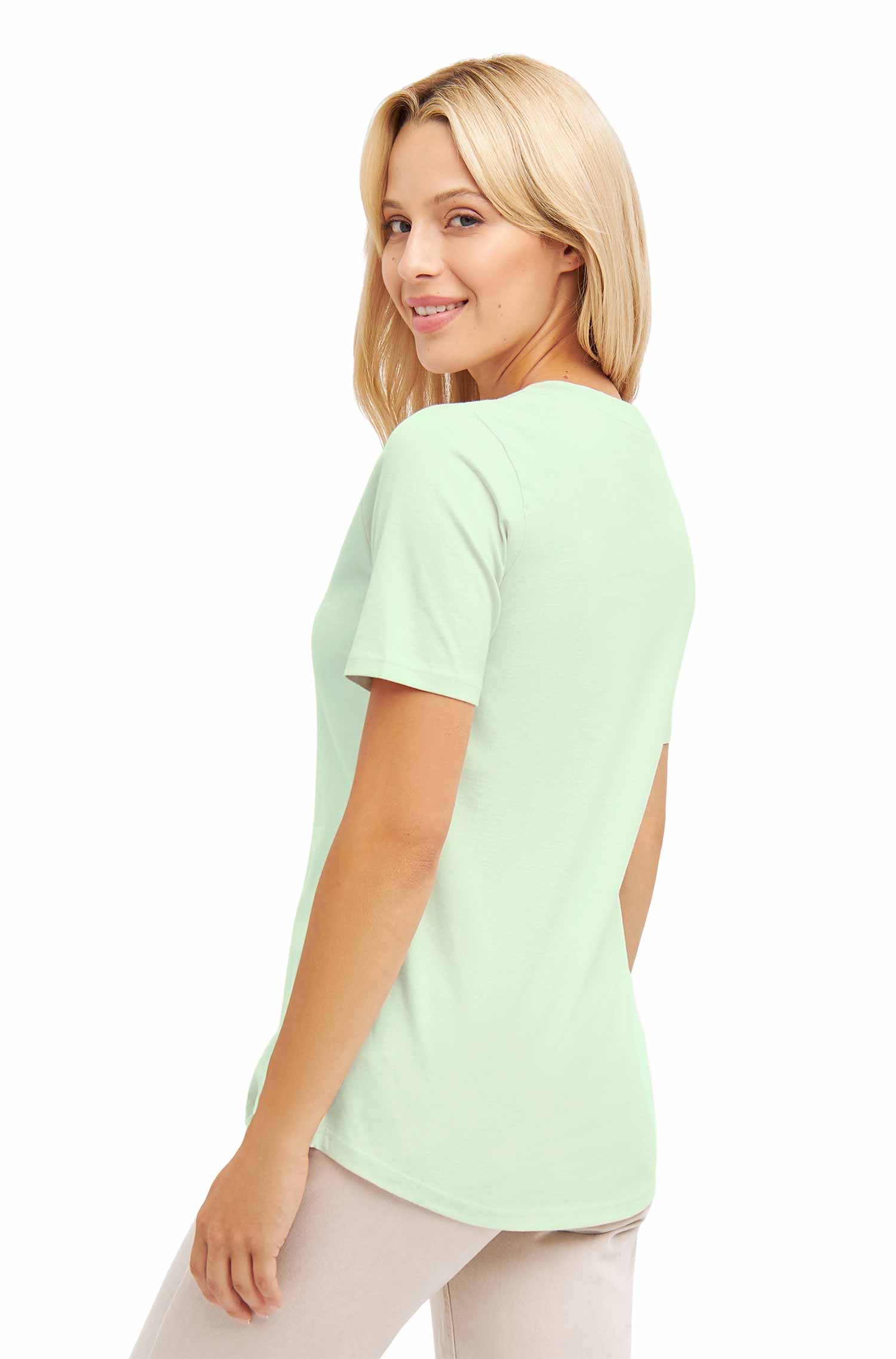Short sleeve T-shirt made from 100% organic Pima cotton