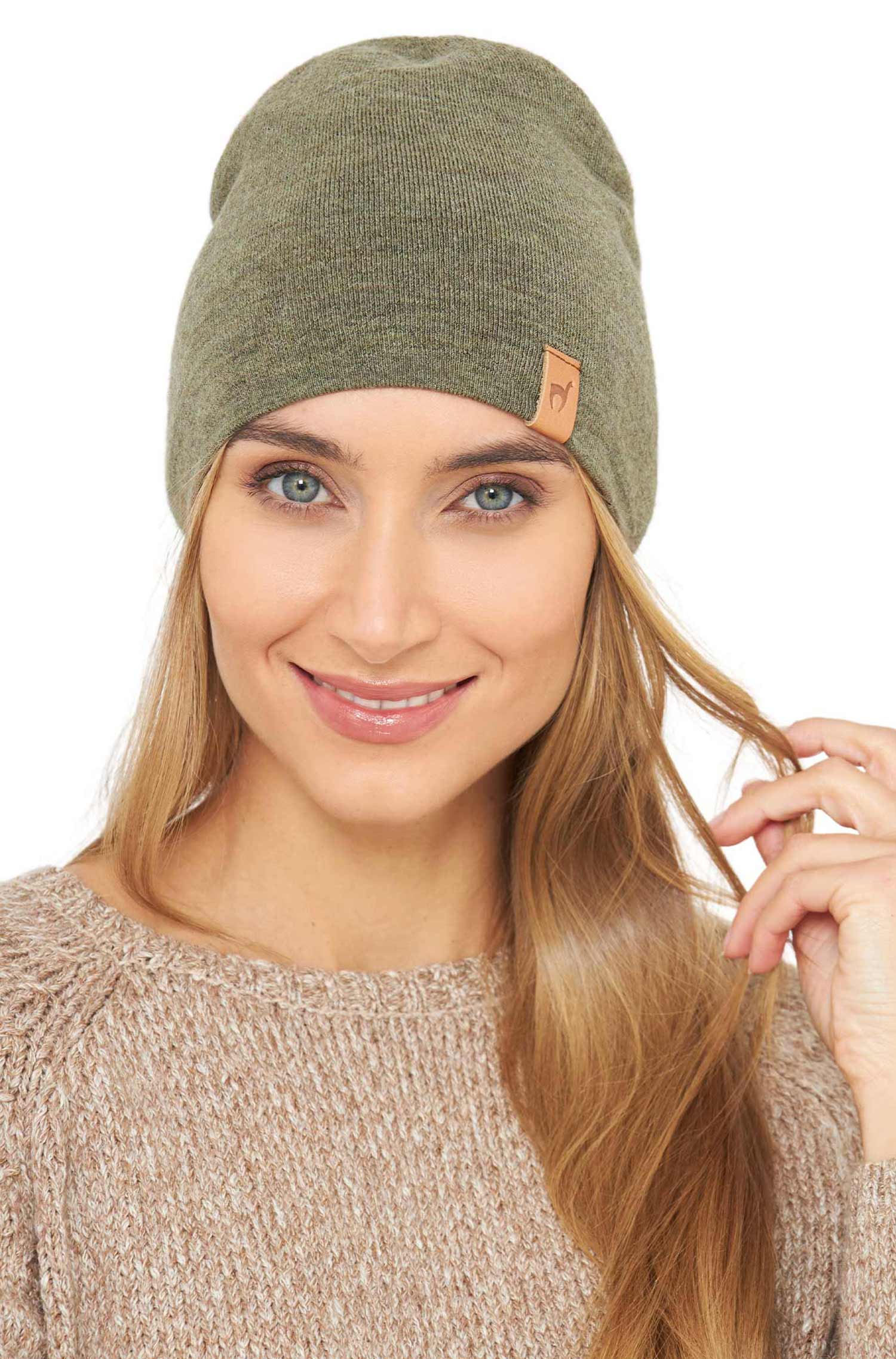 Bonnet ROYAL ALPACA SPORT BEANIE fabriqué à partir d'un mélange d'alpaga royal