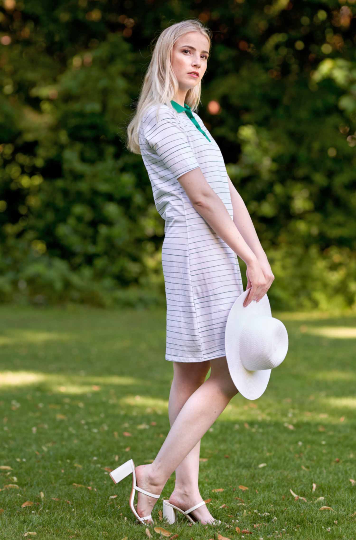 Polo Kleid LINEAS aus 100% Pima Bio Baumwolle
