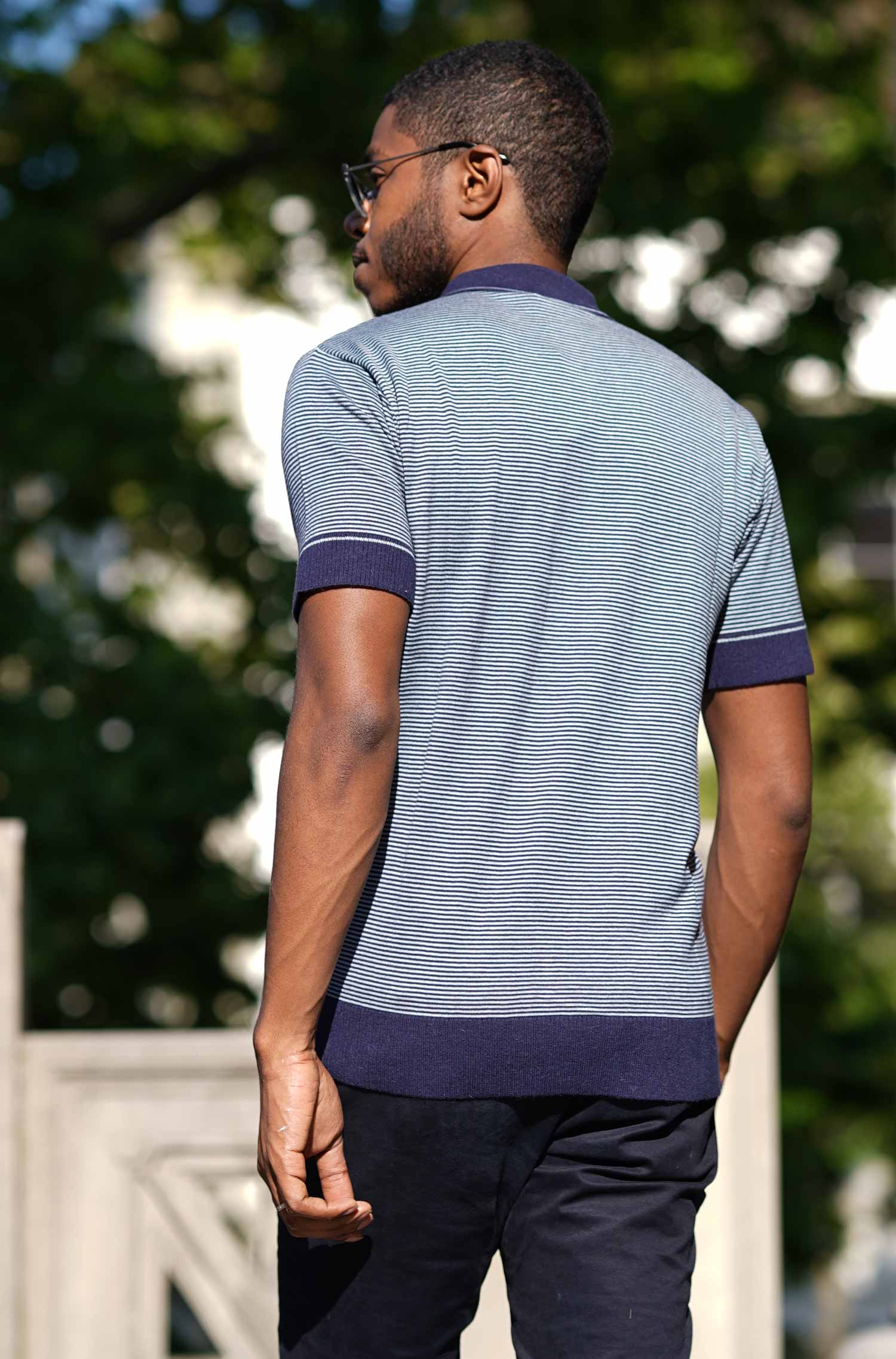 Polo Shirt DIEGO aus Royal Alpaka-Baumwoll-Mix