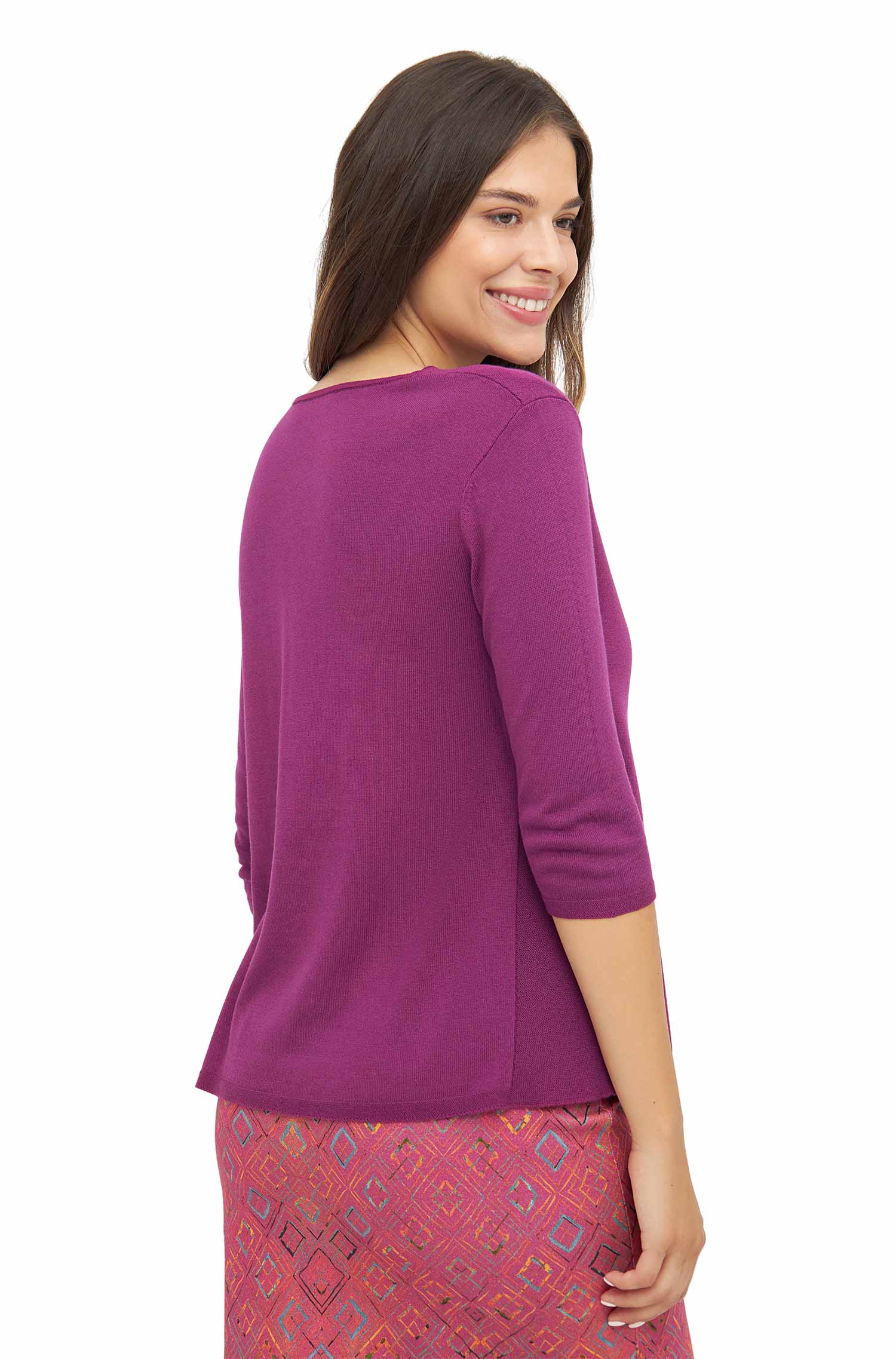 Pullover VEGA aus Royal Alpaka-Baumwoll-Mix