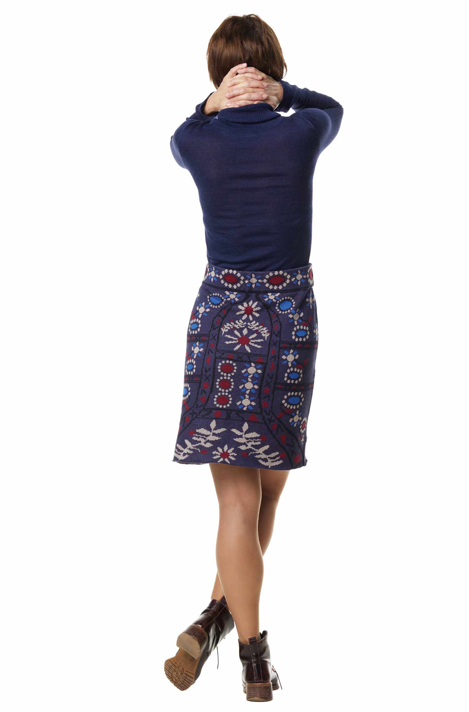 Rock BELLA mit 90% Bio Pima Baumwolle & 10% Royal Alpaka