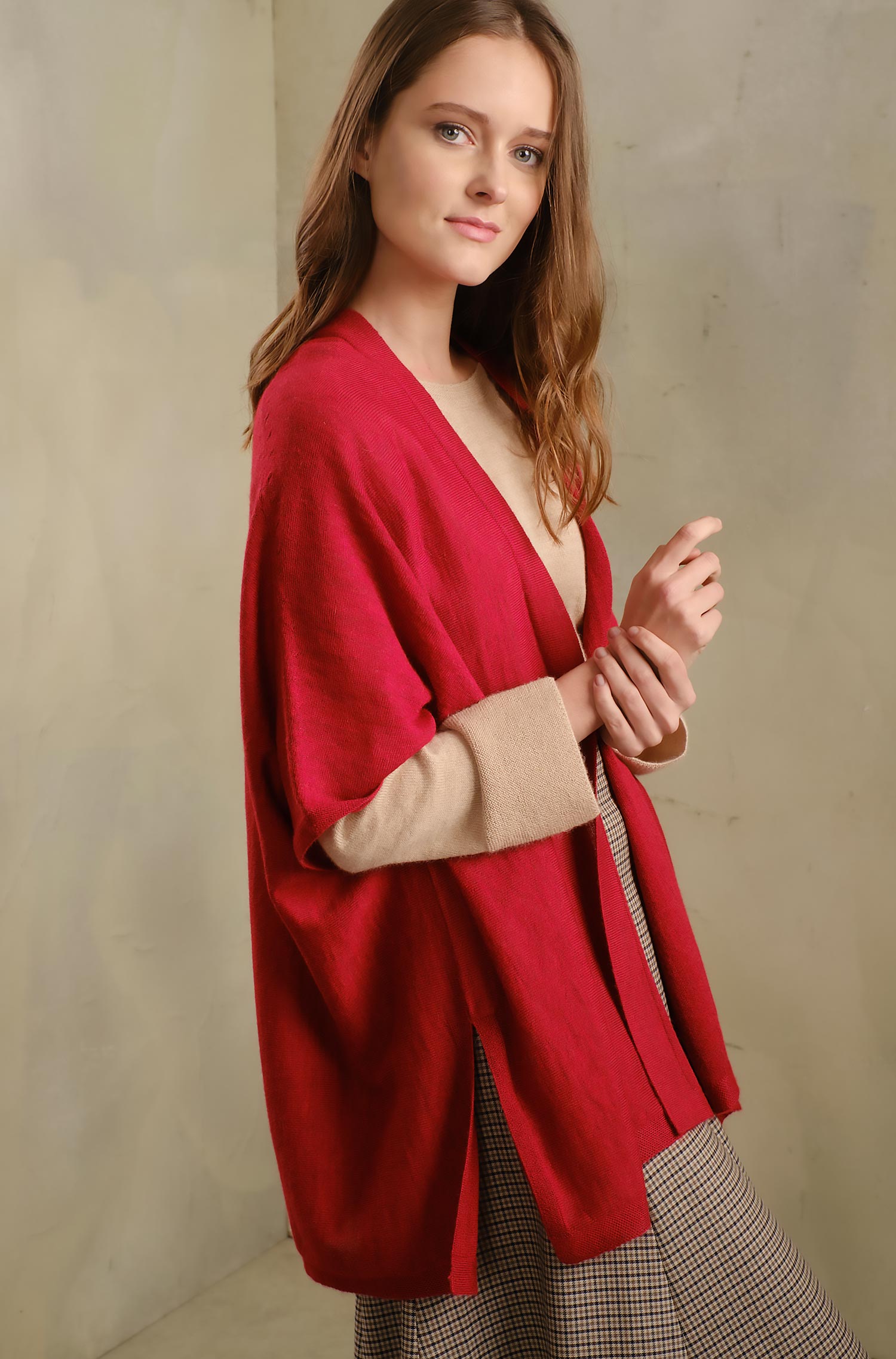 Royal Alpaka Poncho TANDEM