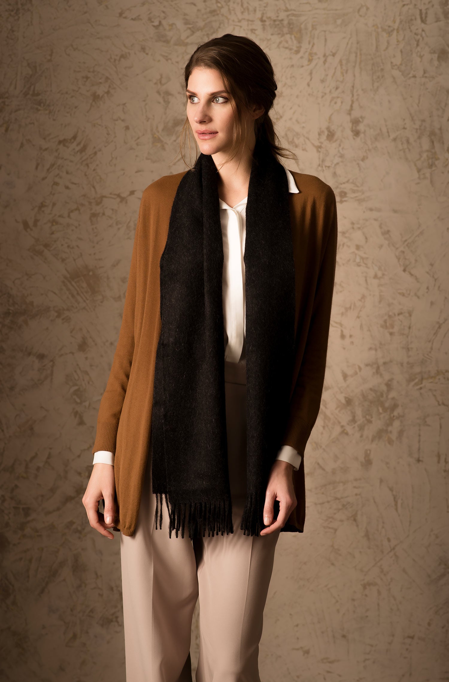 Royal Alpaka Schal JAMAS 180*30cm von KUNA für Damen und Herren