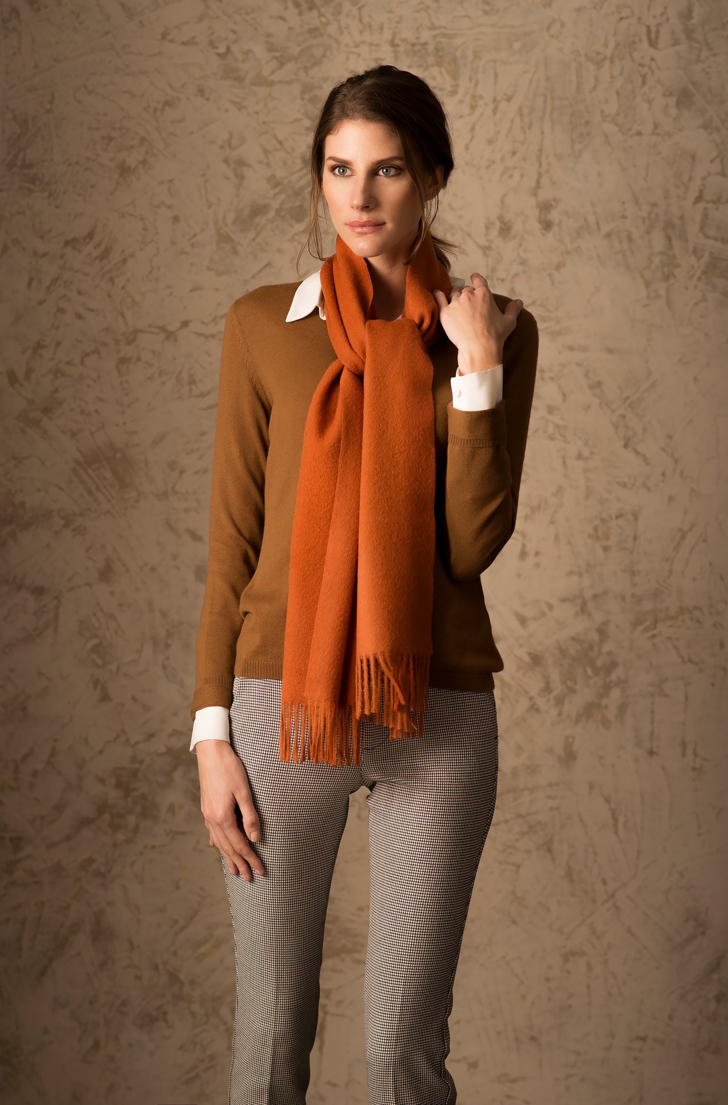 Royal Alpaka Schal JAMAS 180*30cm von KUNA für Damen und Herren