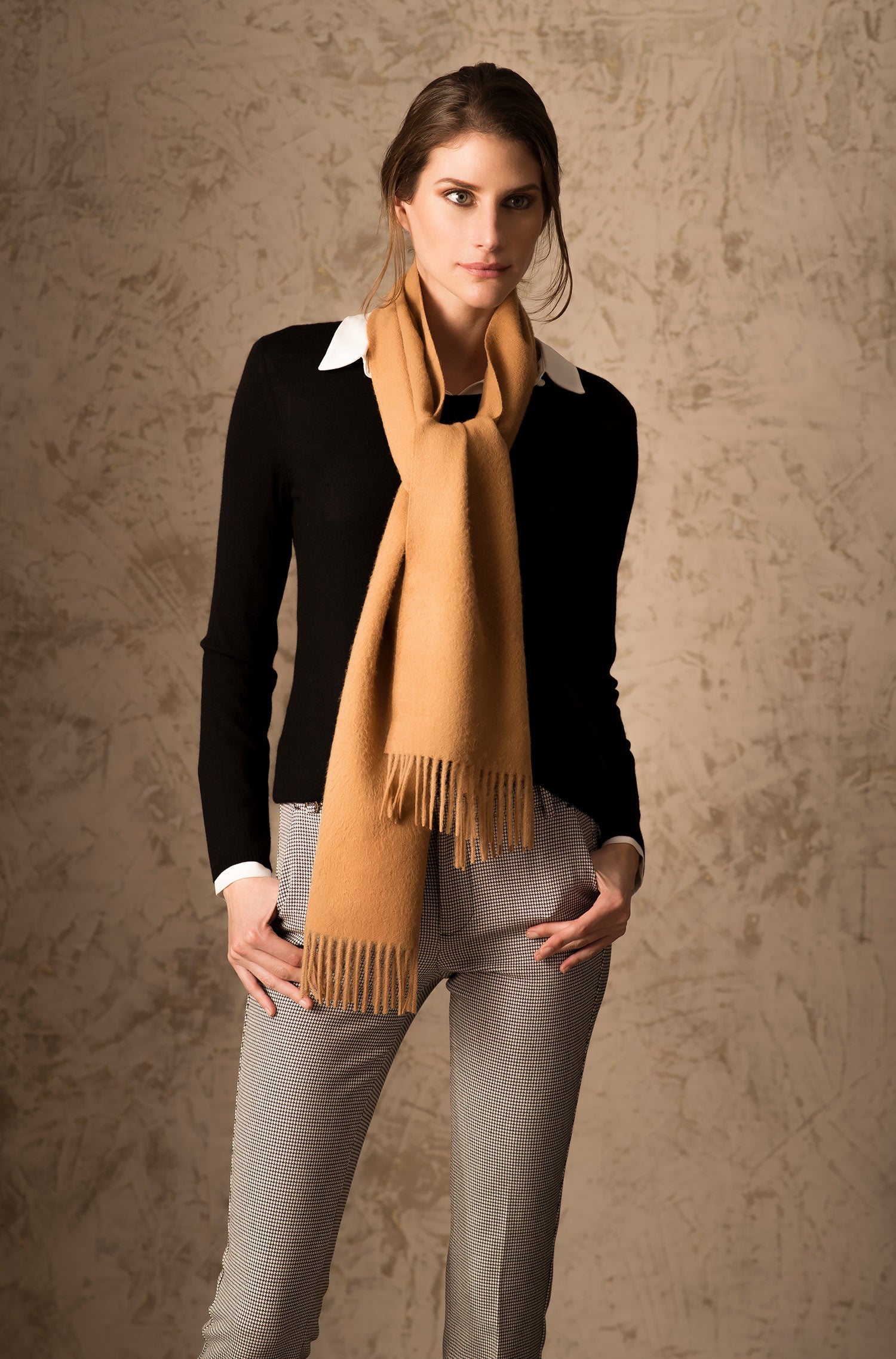 Royal Alpaka Schal JAMAS 180*30cm von KUNA für Damen und Herren