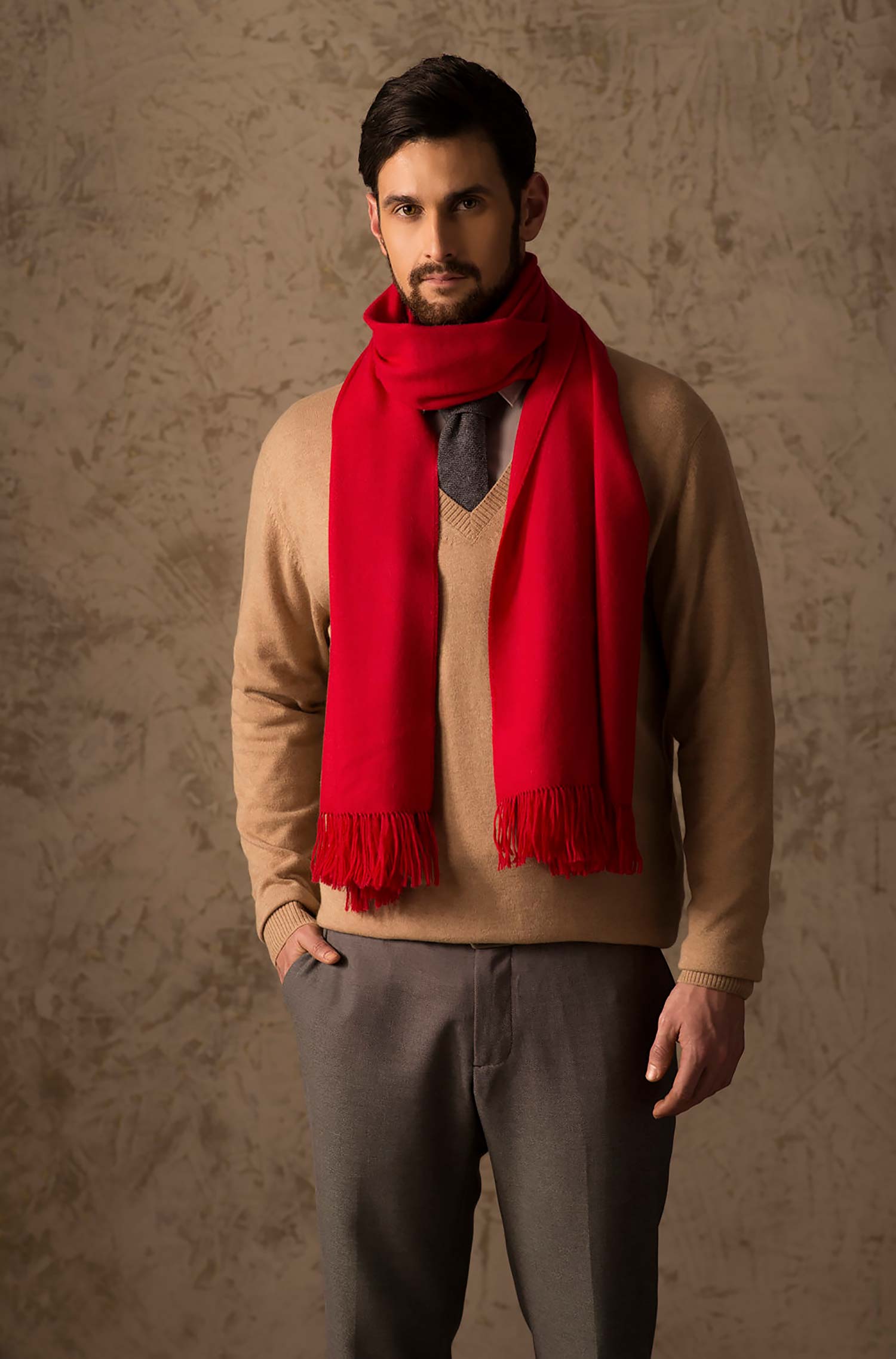 Royal Alpaka Web Stola JEE von KUNA