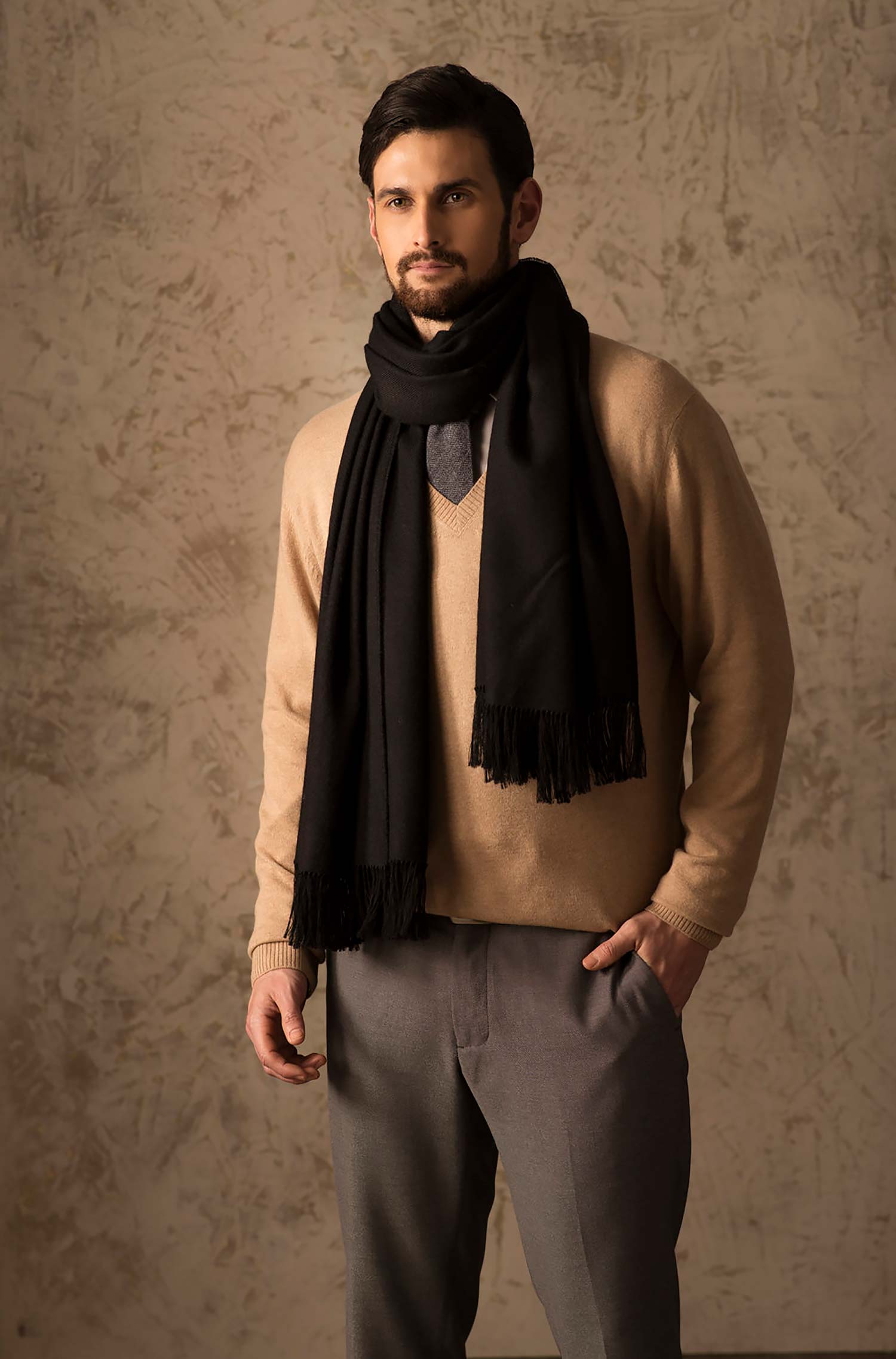 Royal Alpaka Web Stola JEE von KUNA