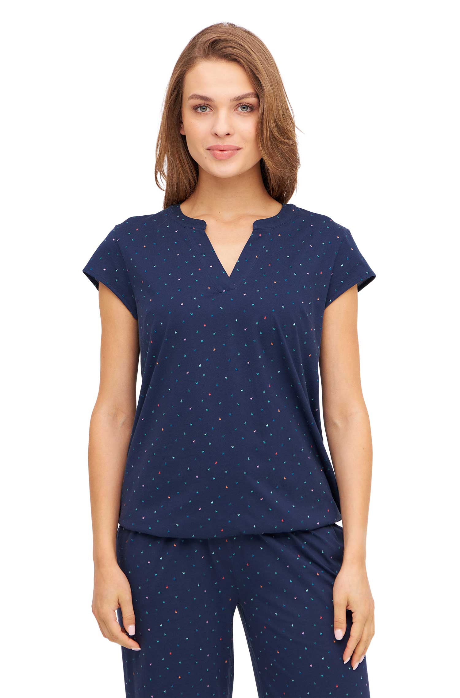Shirt ALPAQUITAS mit Flügelärmel