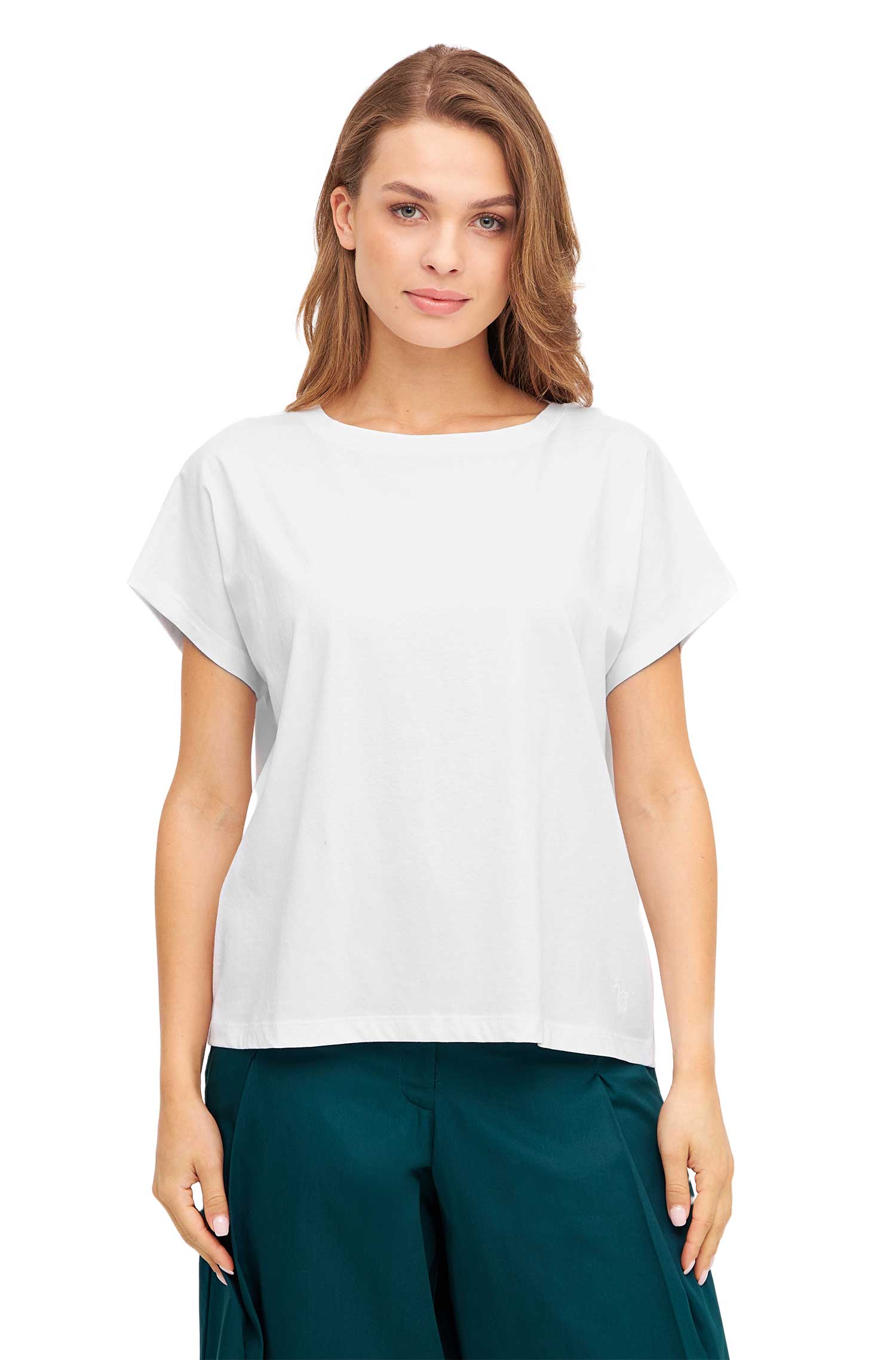 T-Shirt BOXY aus Bio-Pima-Baumwolle