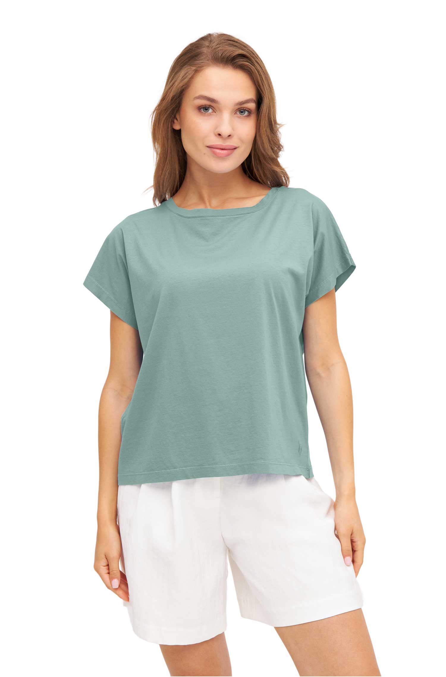 T-Shirt BOXY aus Bio-Pima-Baumwolle