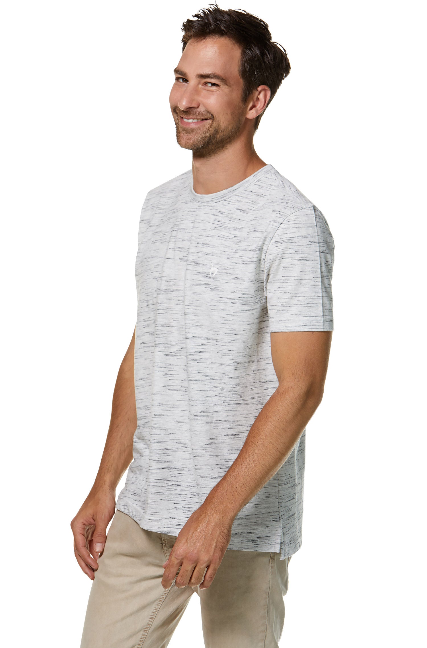 T-Shirt RUNDHALS mit Royal Alpaka-Baumwoll-Mix