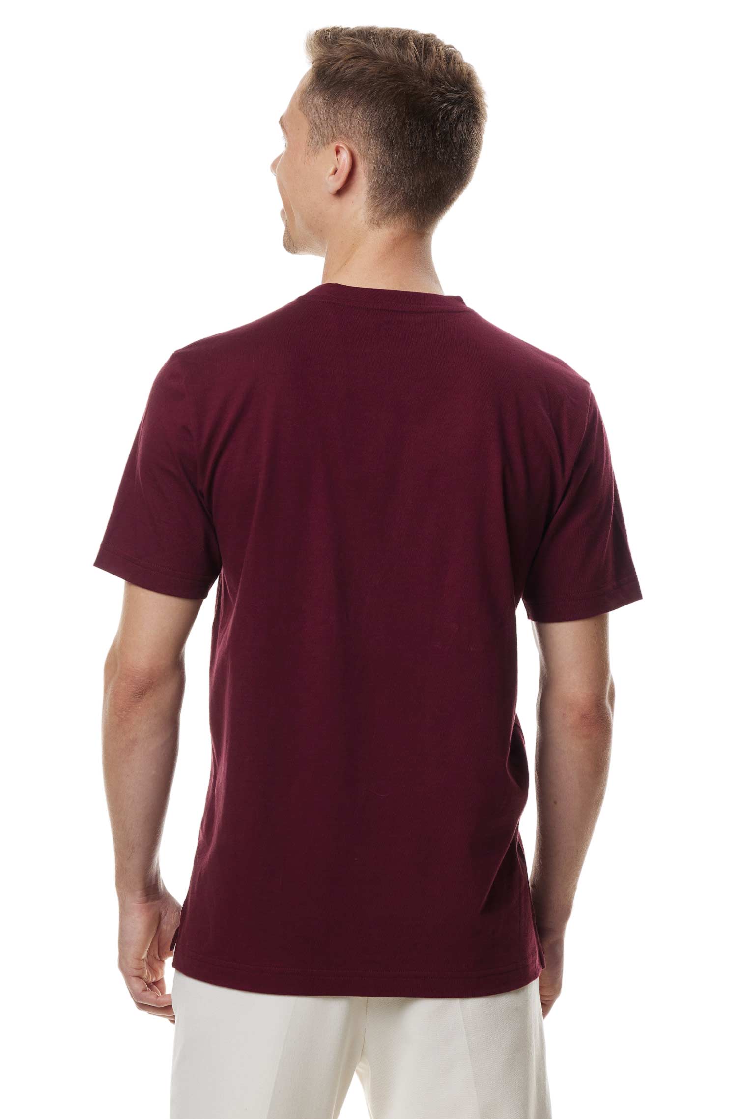 T-Shirt RUNDHALS mit Royal Alpaka-Baumwoll-Mix