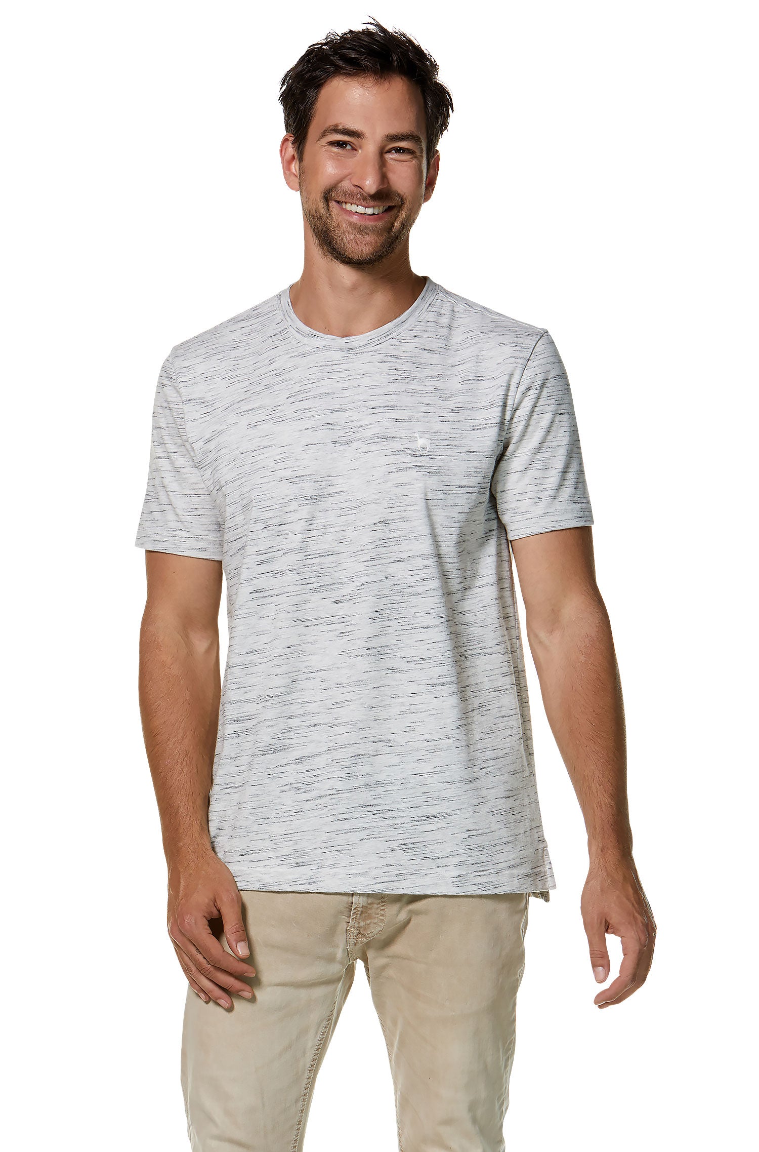 T-Shirt RUNDHALS mit Royal Alpaka-Baumwoll-Mix