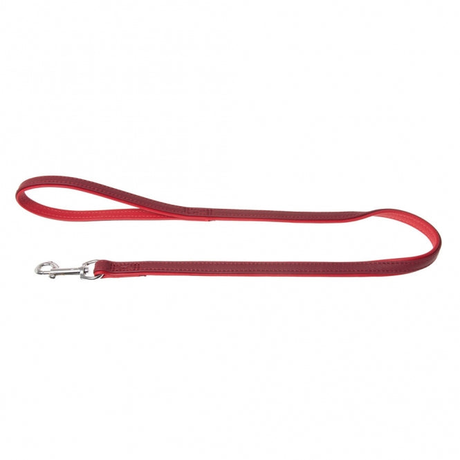 Karlie Vintage Trend Leine - Dunkelrot/Rot