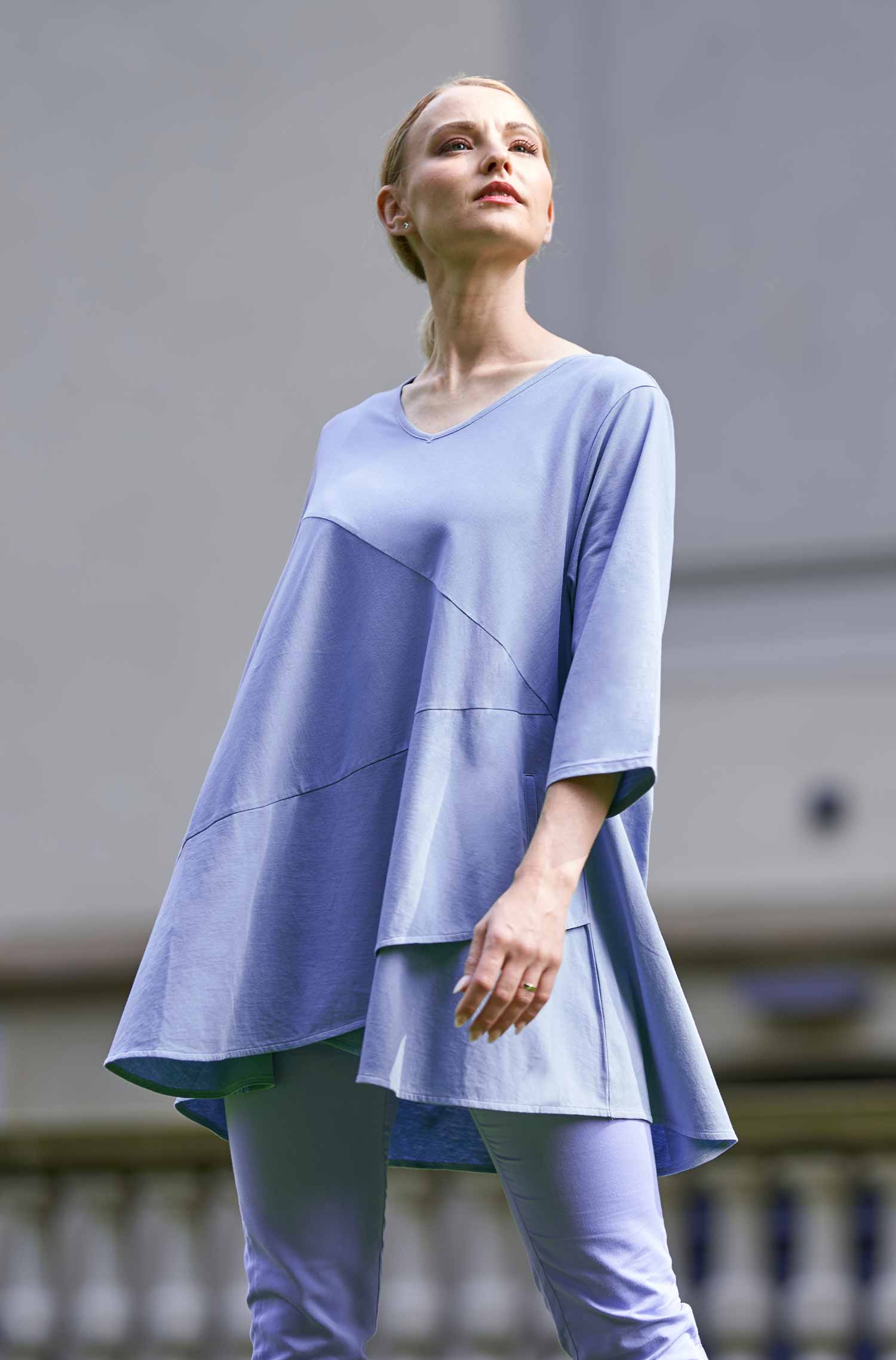 Tunika DIANA aus 100% Bio-Pima-Baumwolle