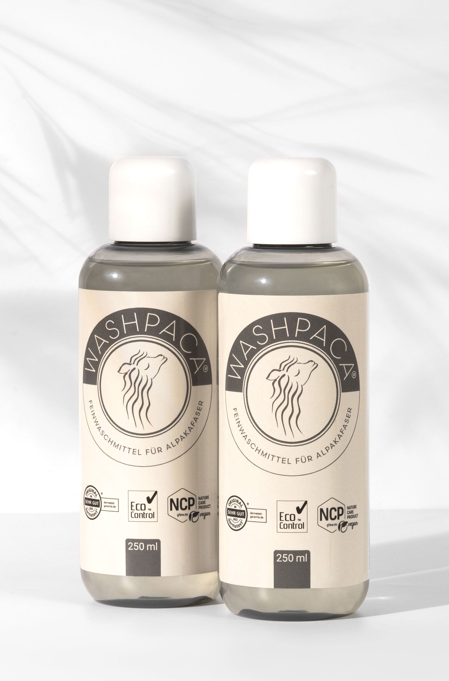 washpaca® 12er Pack Bio-Feinwaschmittel für Alpaka- und Wollfasern 12 x 250 ml