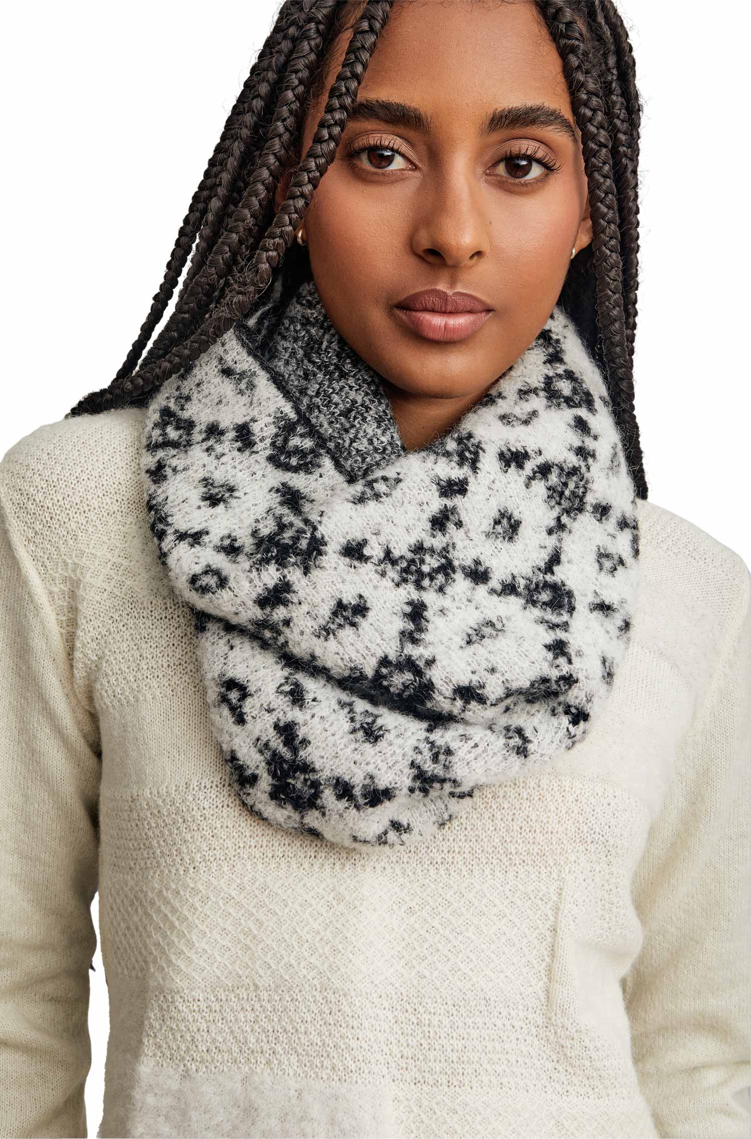 Wendbarer Alpaka Loop-Schal WARMI NECK aus Alpaka