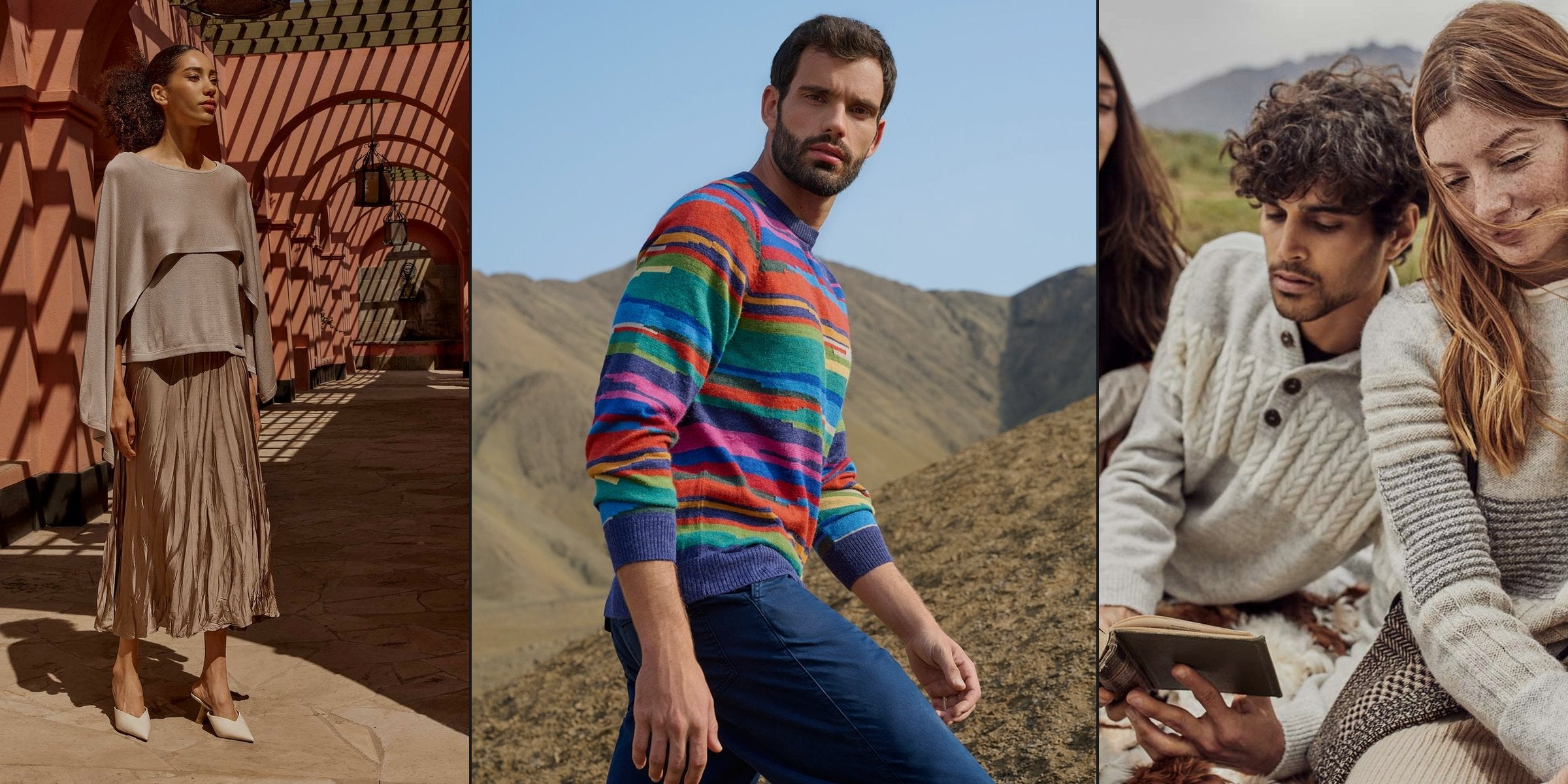 Echte Alpaka-Qualitaet erkennen: KUNA Cardigan im Detail