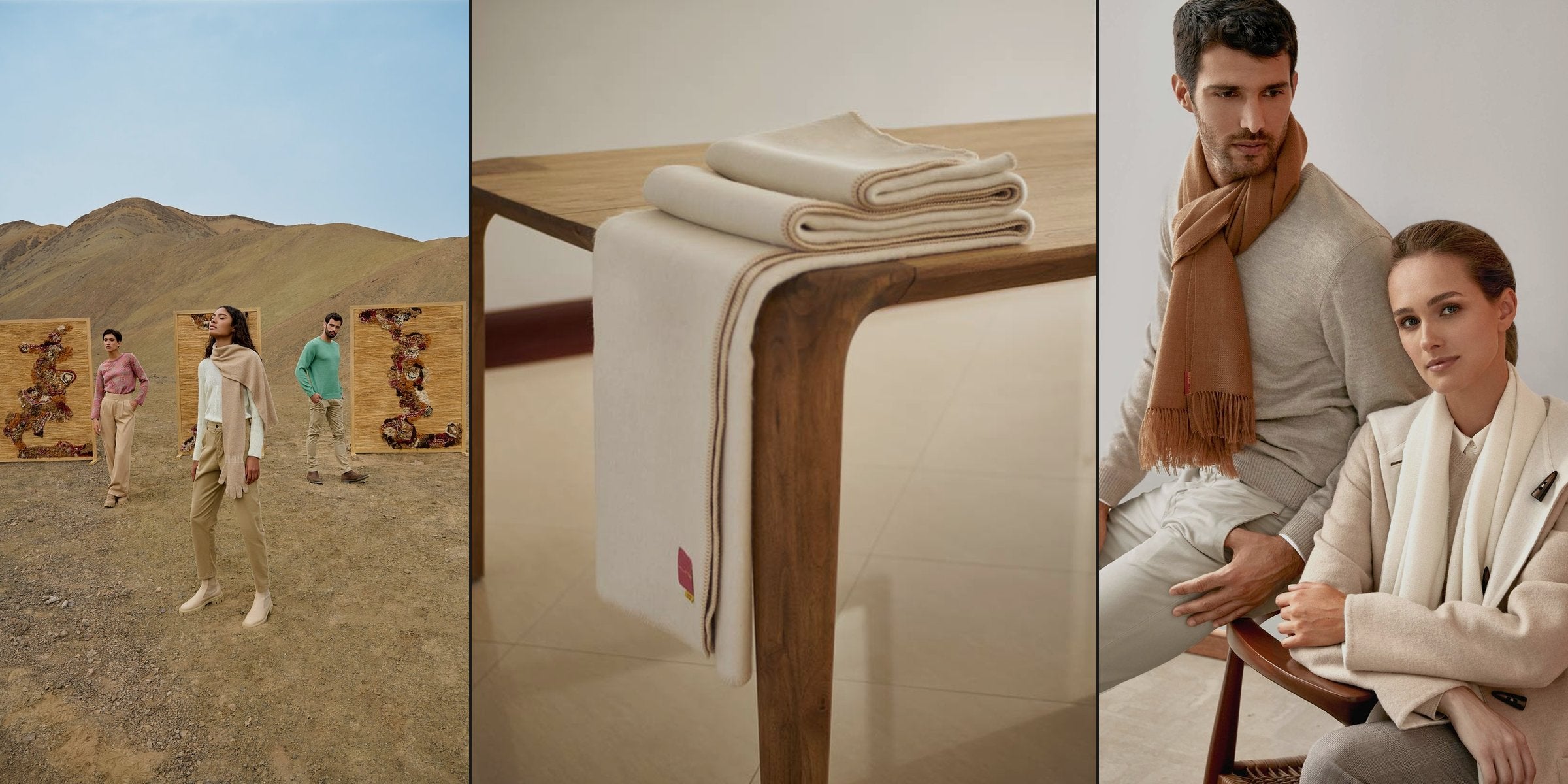 So stylst du Decke aus Alpakawolle richtig