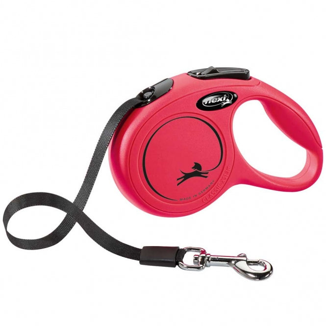 FLEXI Rollleine New CLASSIC Gurt - 3m, bis 12kg