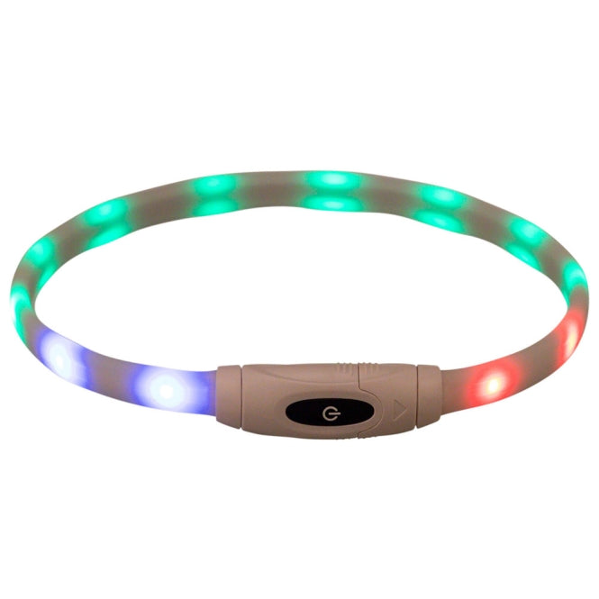 Trixie Flash Leuchtring USB - multicolor