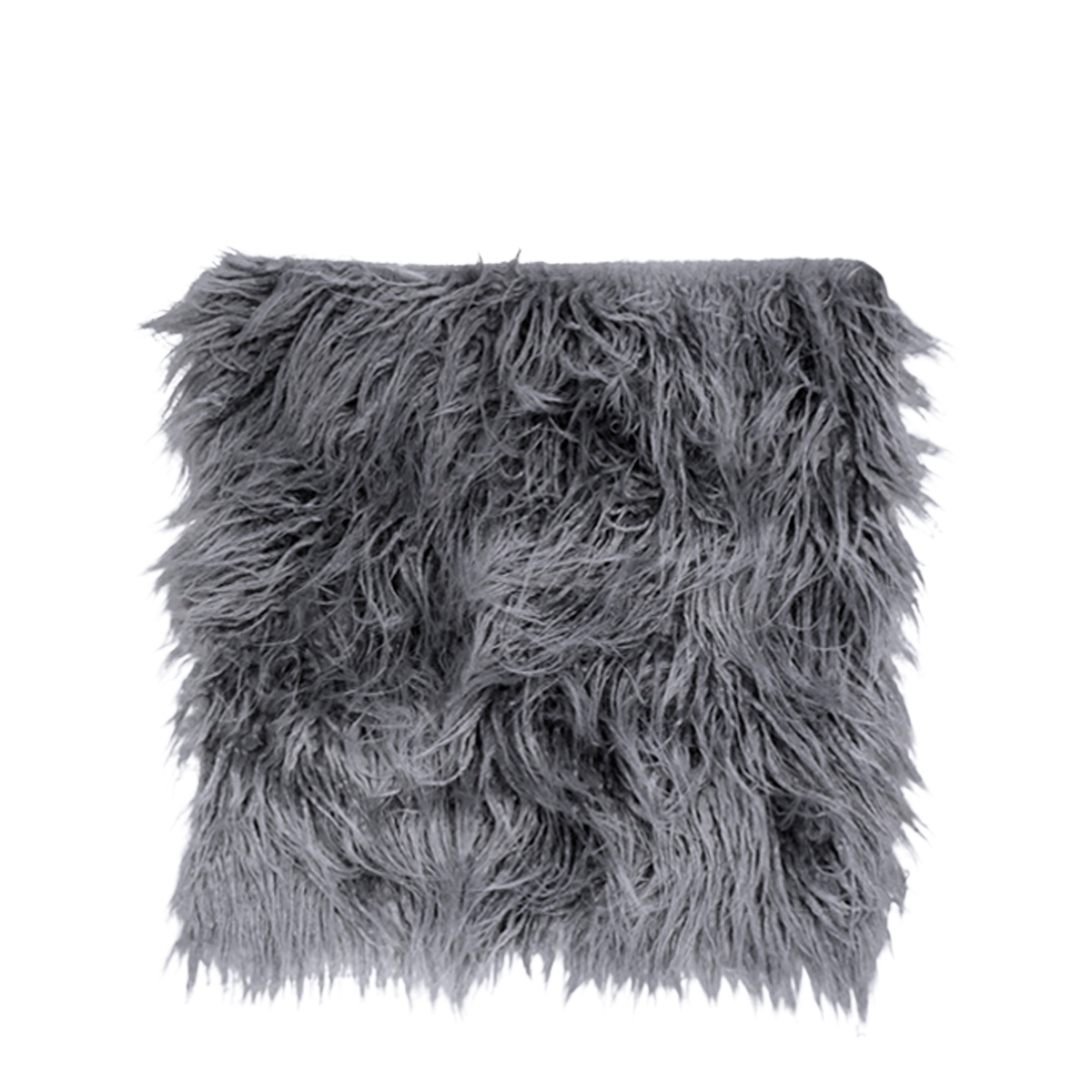 Webpelz dunkelgrau 40 cm x 40 cm für Deko und Basteln