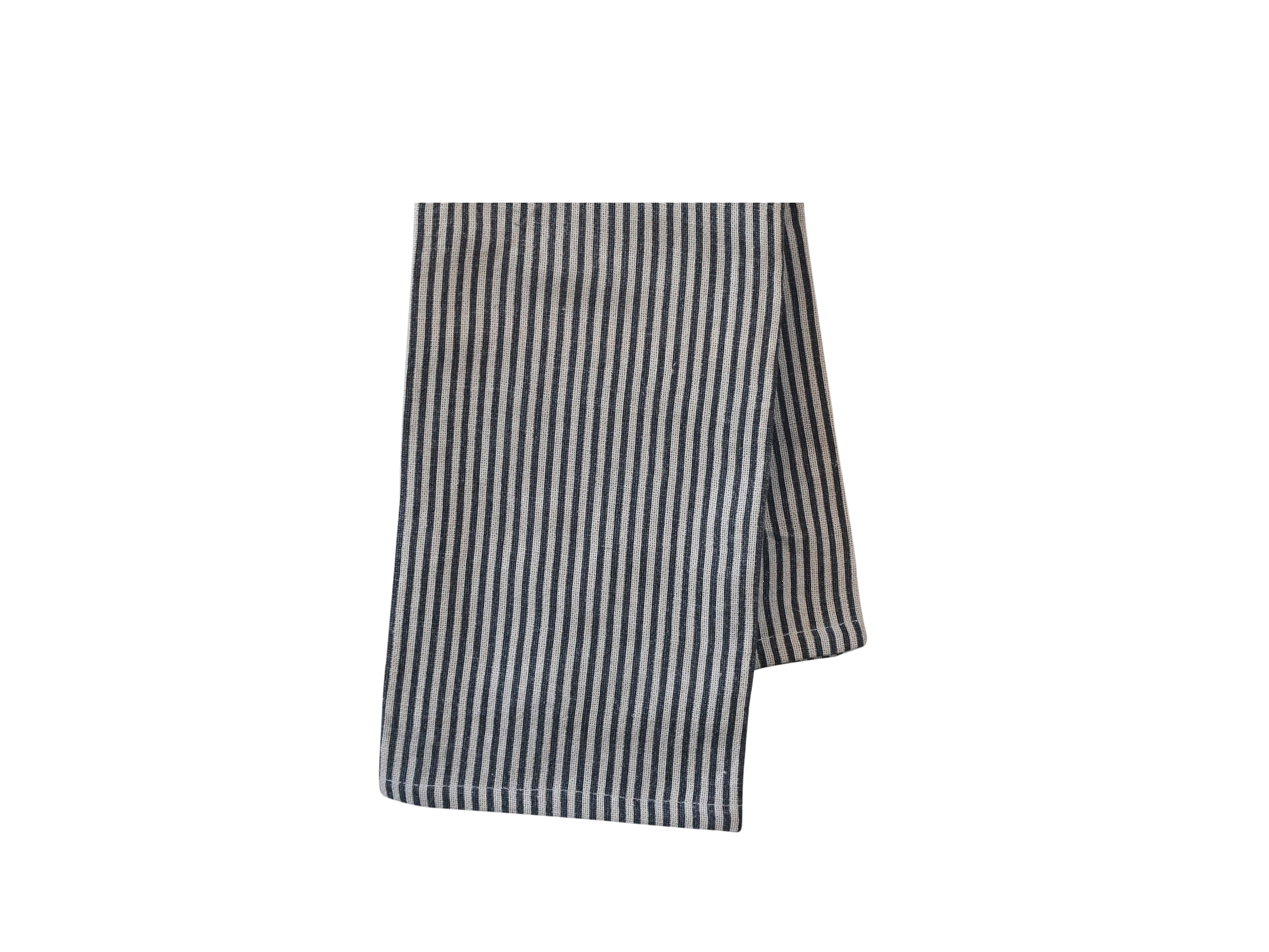 Éternel Tea Towel w. grain sack stripes L70/W50 cm sand