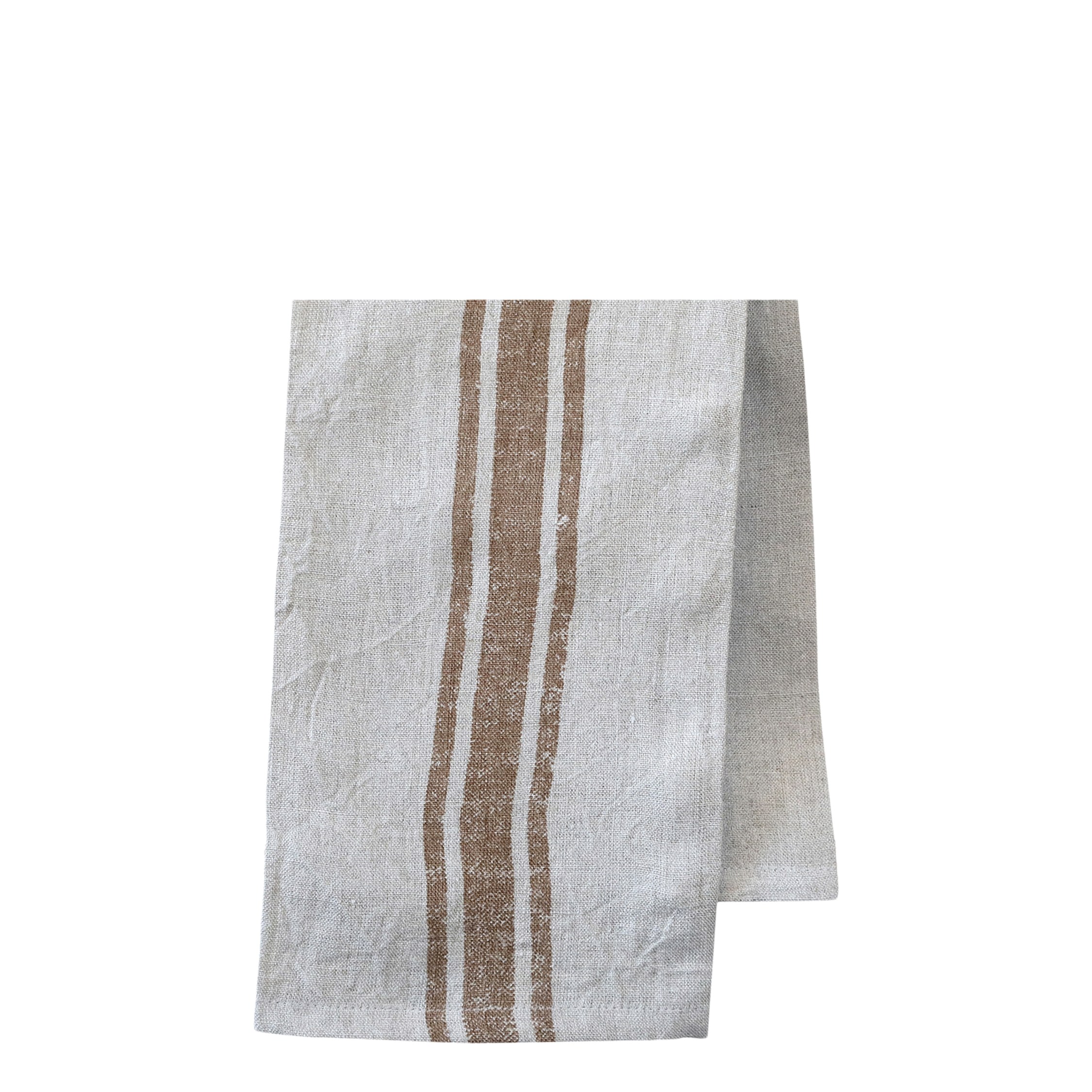 Tea Towel w. grain sack stripe Éternel L70/W50 cm linen