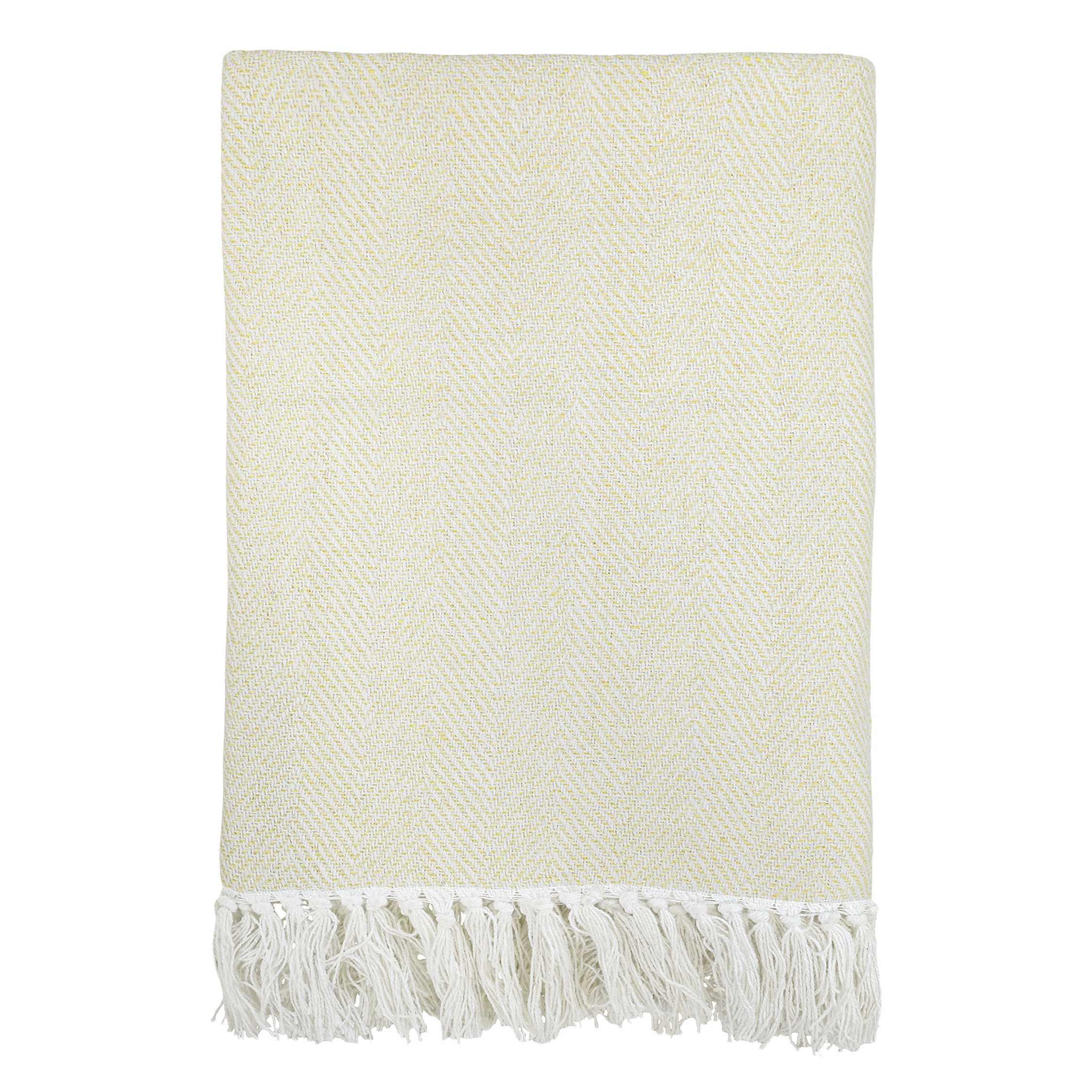 Aix Throw of surplus yarn w. pattern L180/W130 cm honey