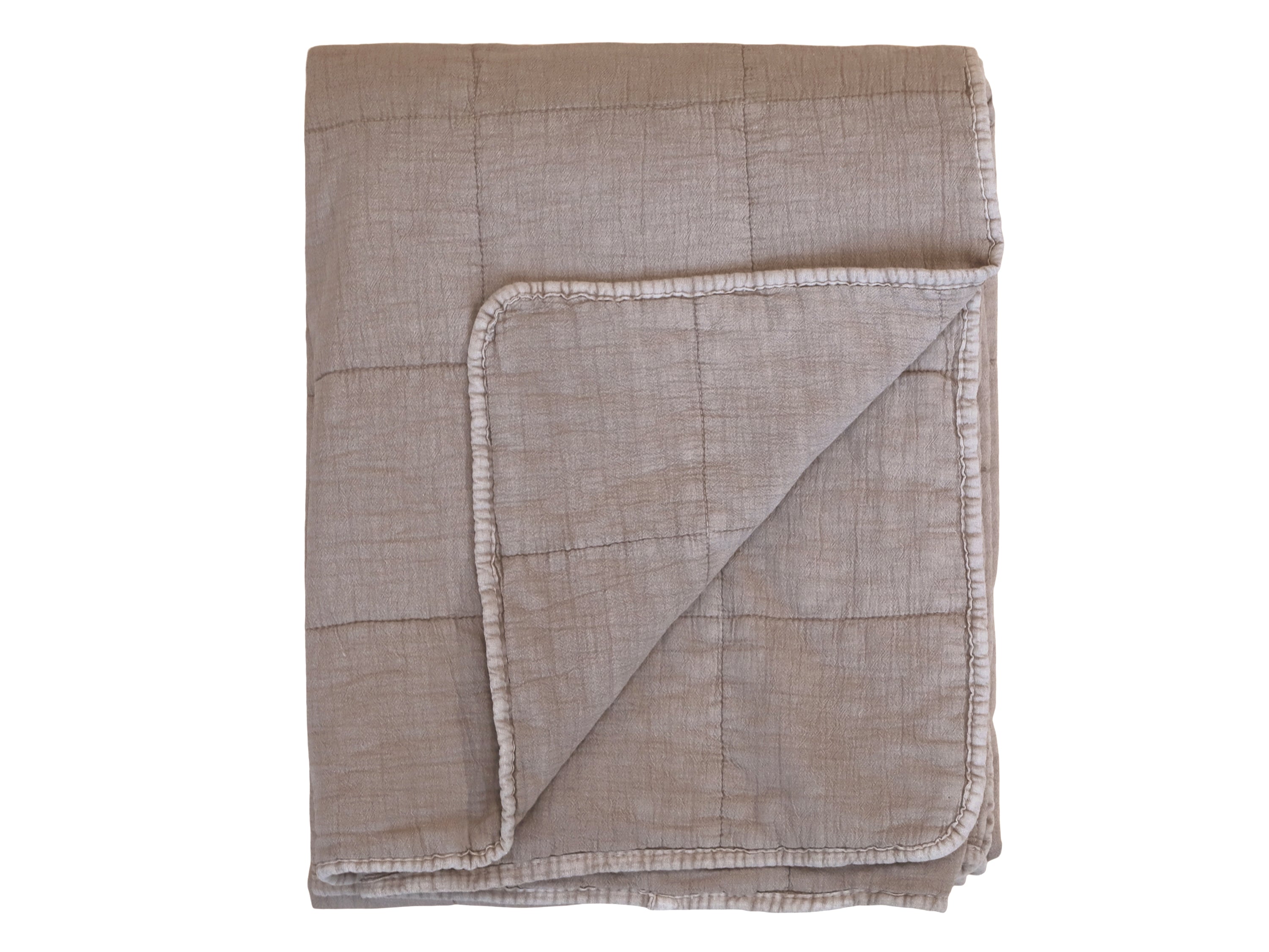 Vintage Quilt L180/W130 cm linen