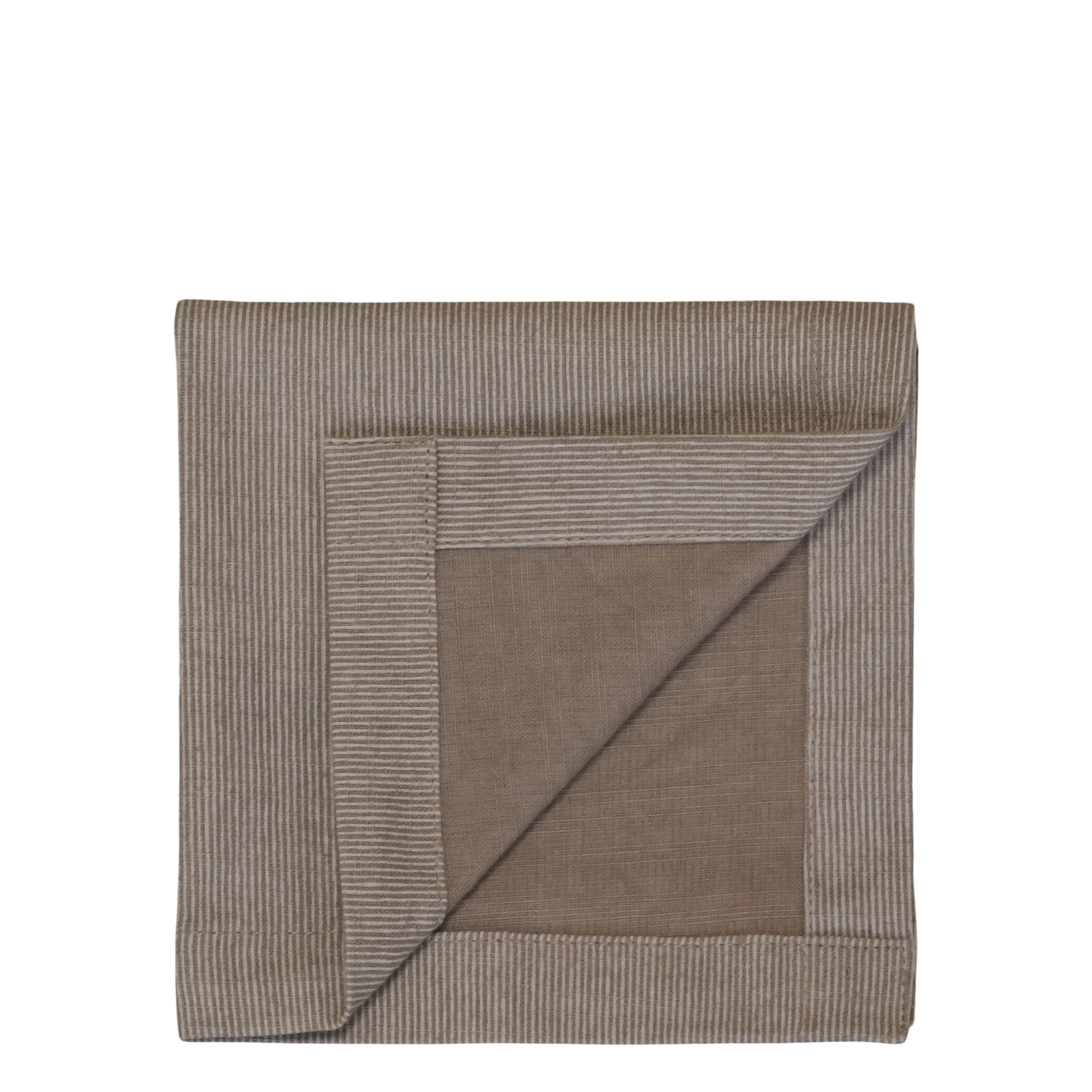 Éternel Mini Handtuch mit Streifen, 32 cm, kamel
