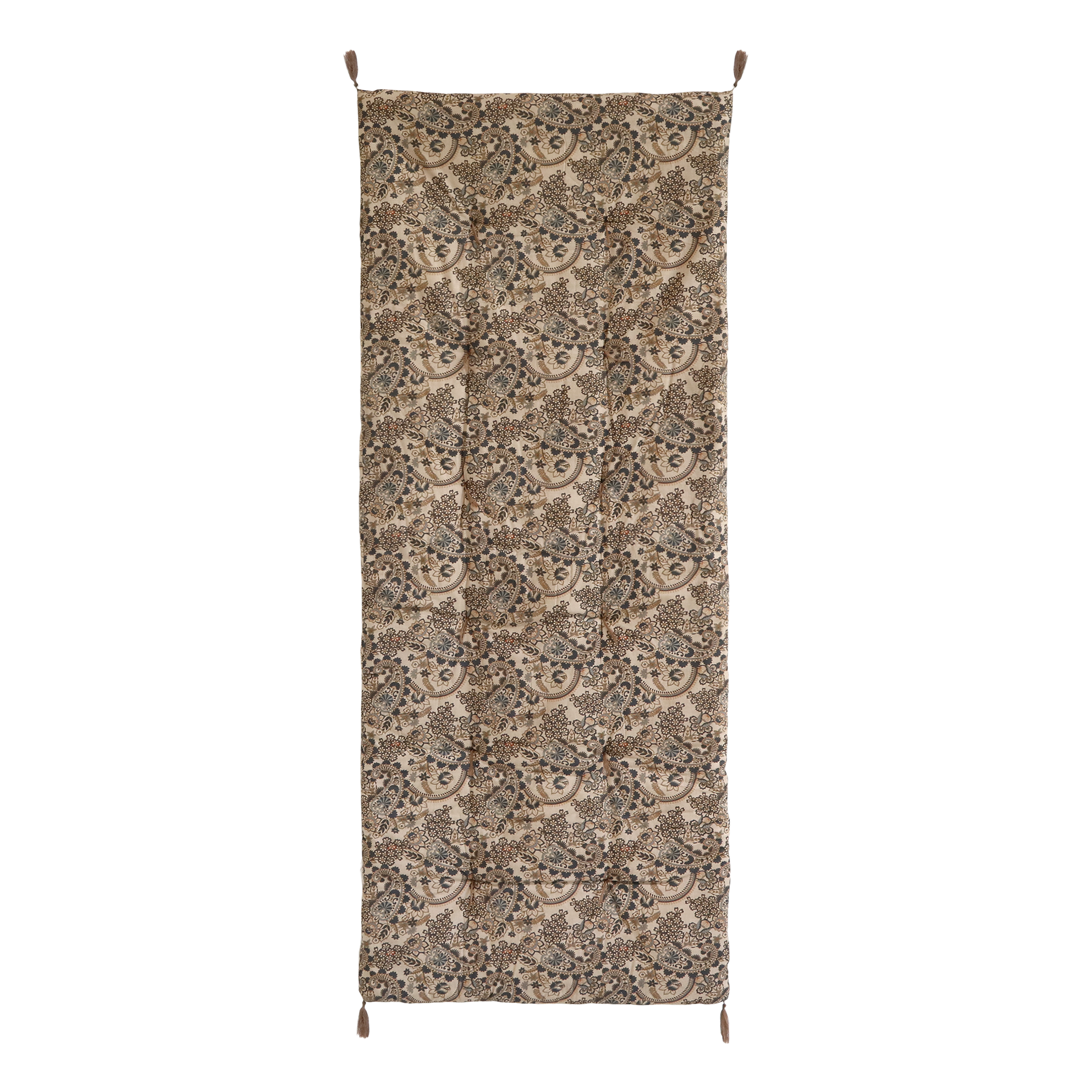 Mattress w. paisley pattern L180/W70 cm beige