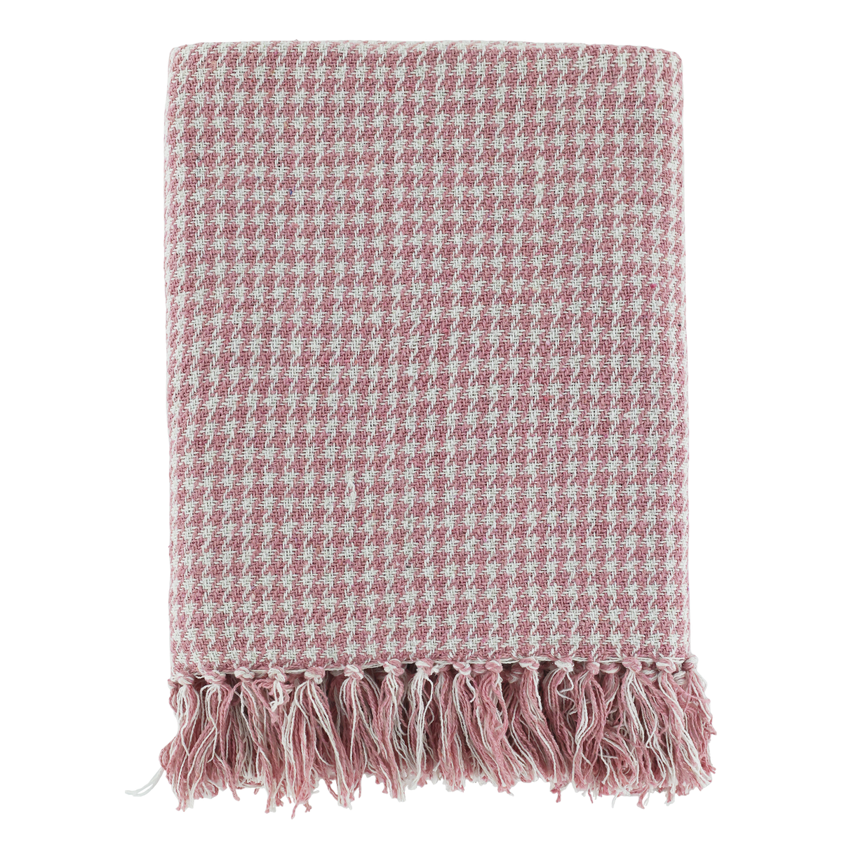 Aix Plaid in Himbeere, 150 cm lang, 130 cm breit