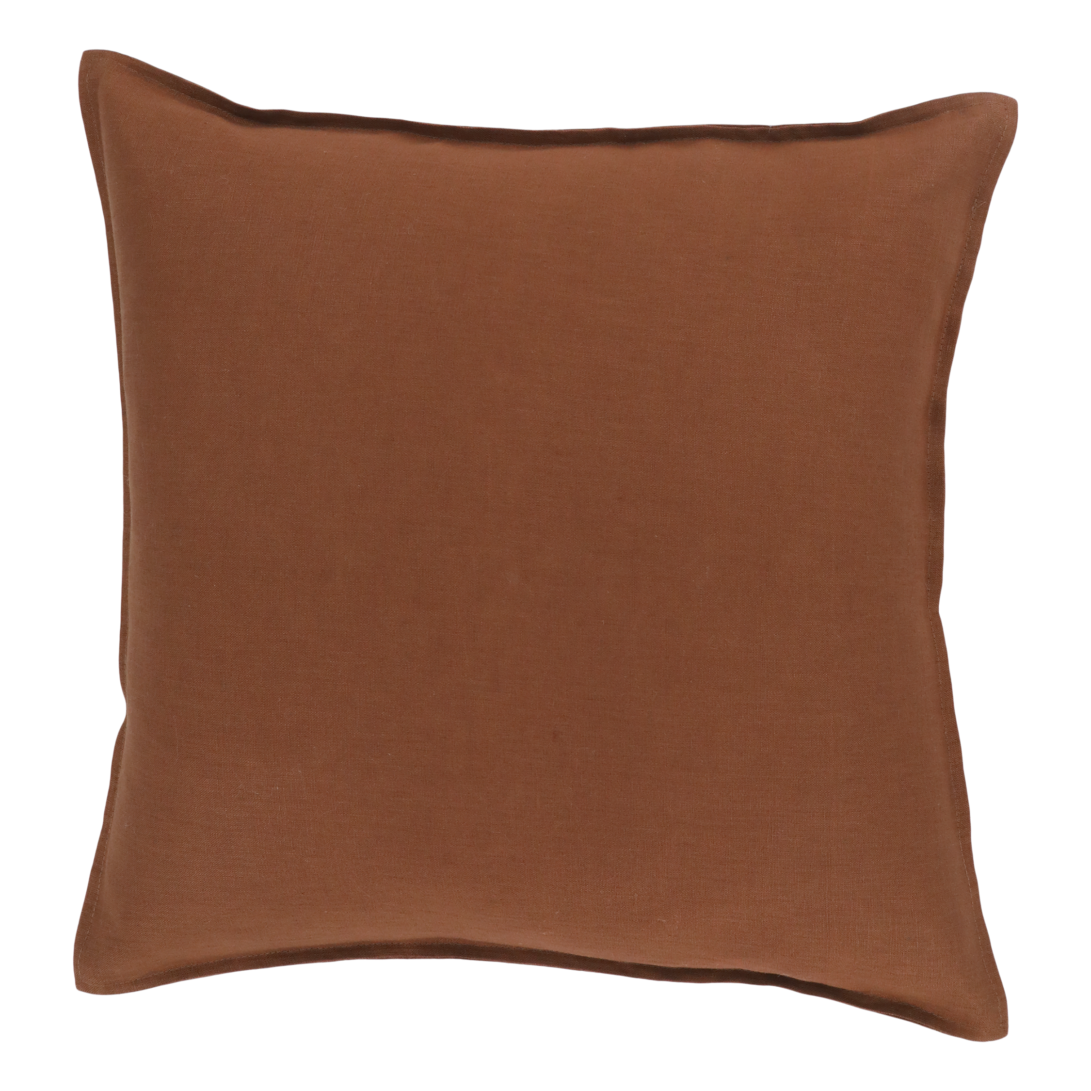 Aix Pillowcase in linen L50/W50 cm terracotta