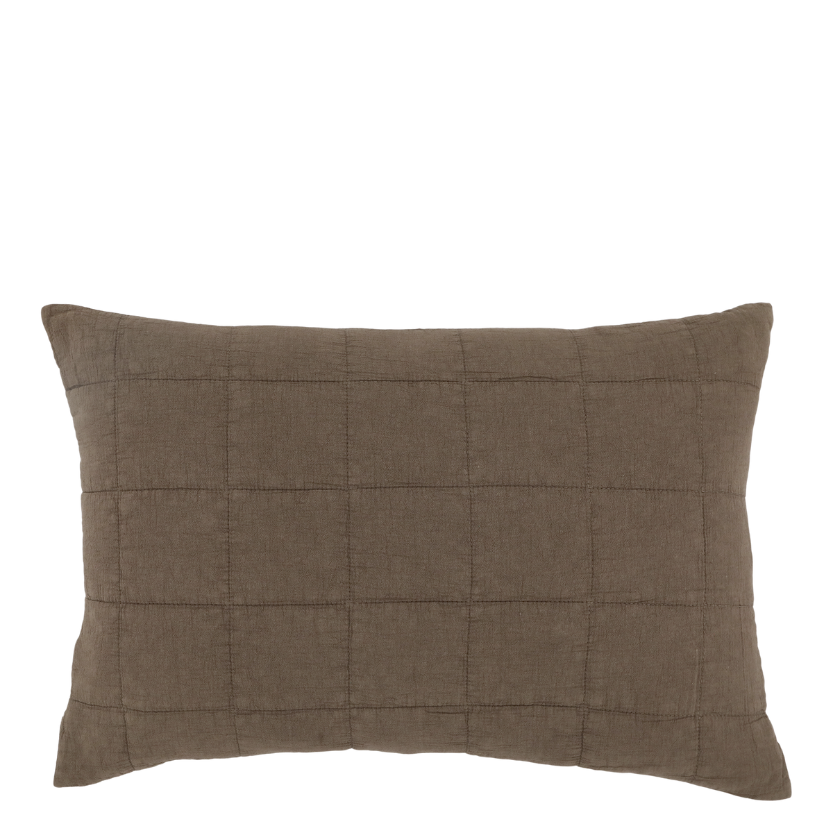 Kissenbezug 40x60 cm Baumwolle Walnuss Vintage