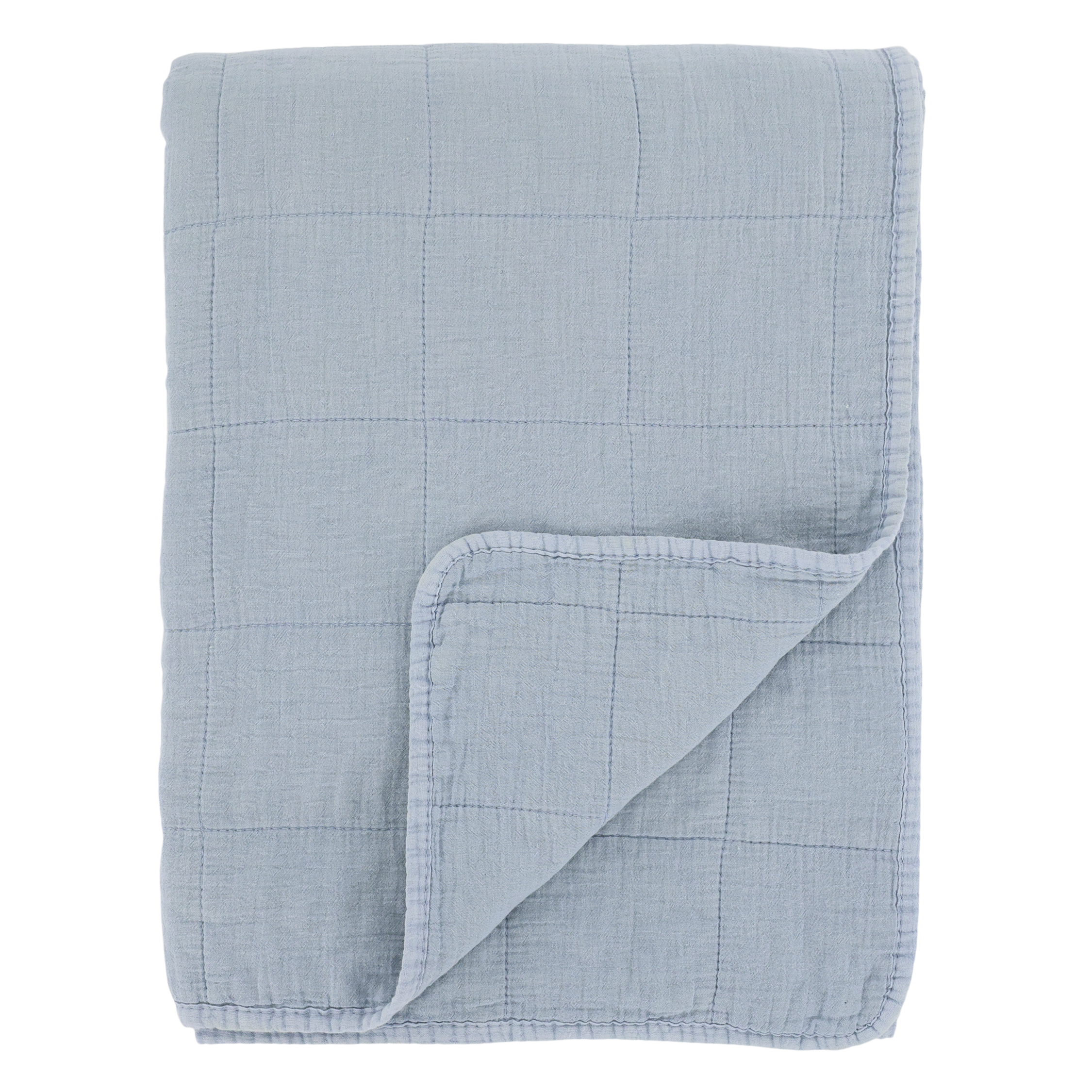 Aix Vintage Quilt L180/W130 cm sky blue